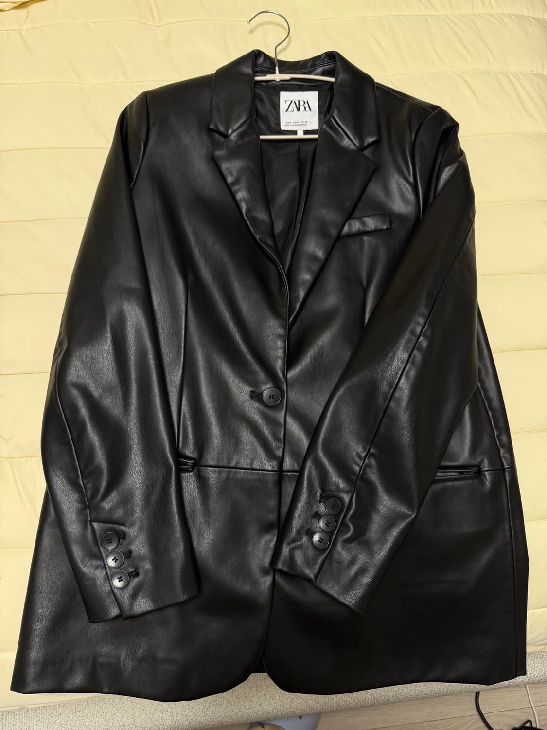 자라 레더자켓 상품이미지2