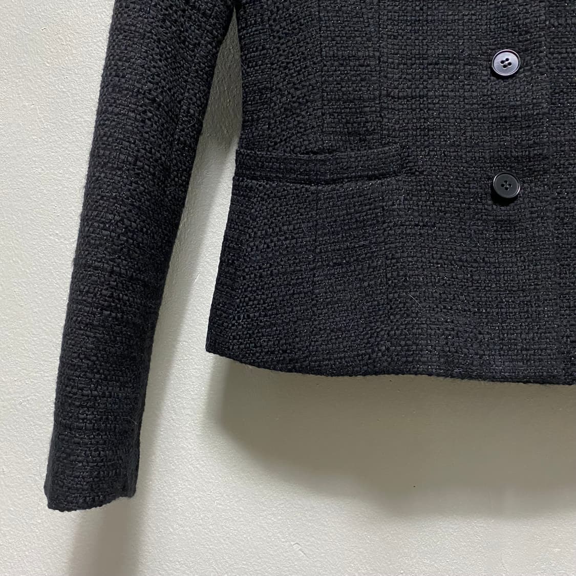 띠어리 금사 디자인 트위드 셋업 투피스 상품이미지4