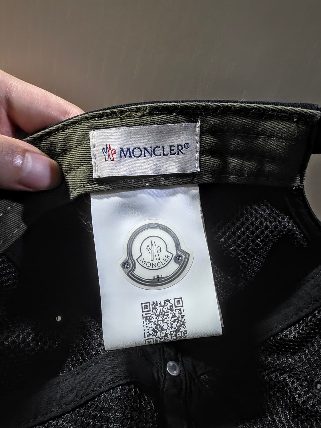 몽클레어 투톤 볼캡 상품이미지5