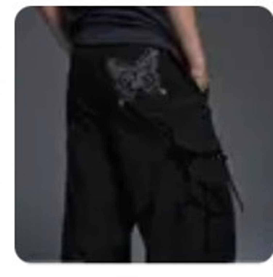 네스티팬시클럽 리본 카고 파라슈트 팬츠 상품이미지1