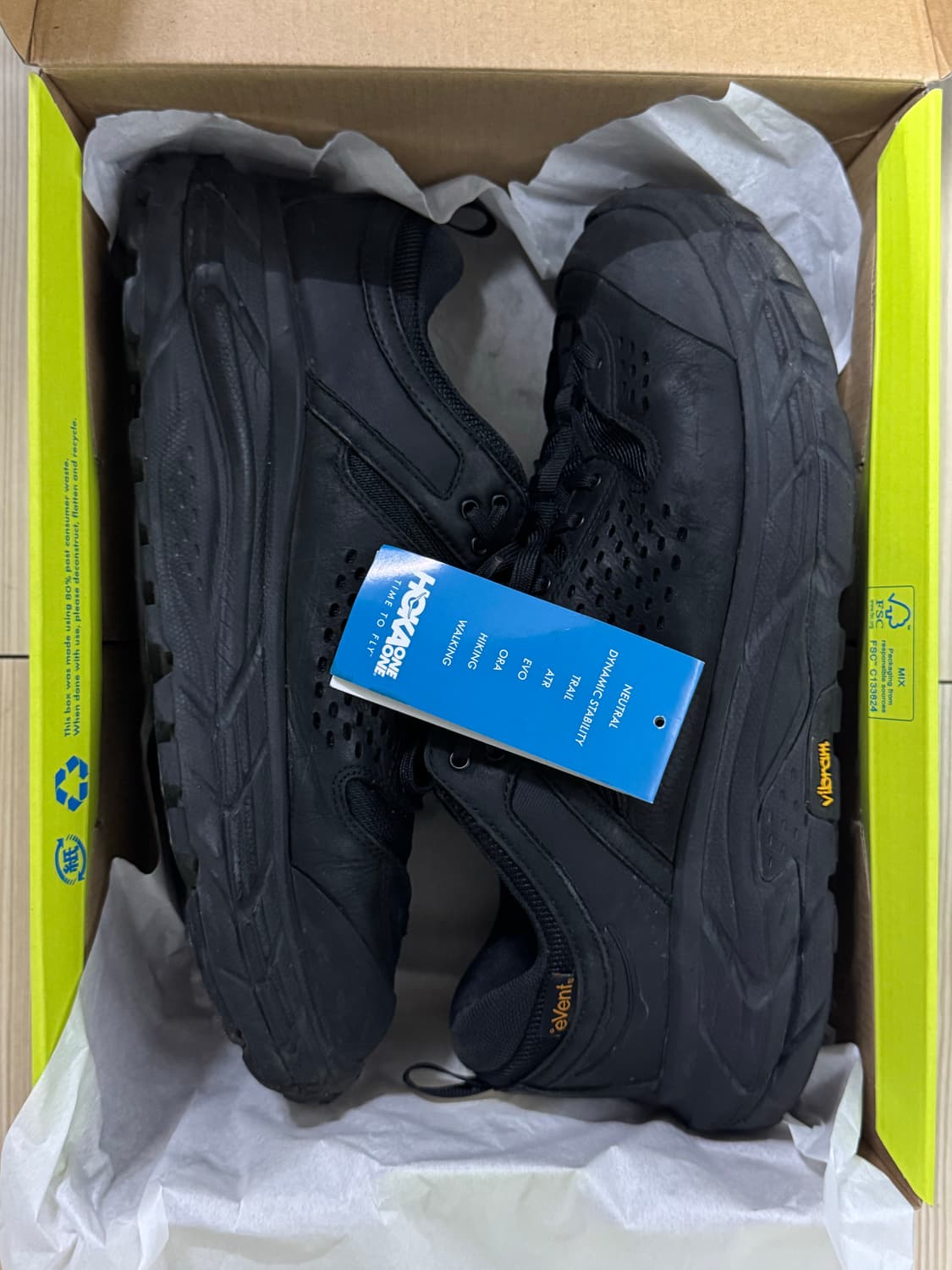 [280] 호카 토르 울트라 로우 WP 블랙 상품이미지6