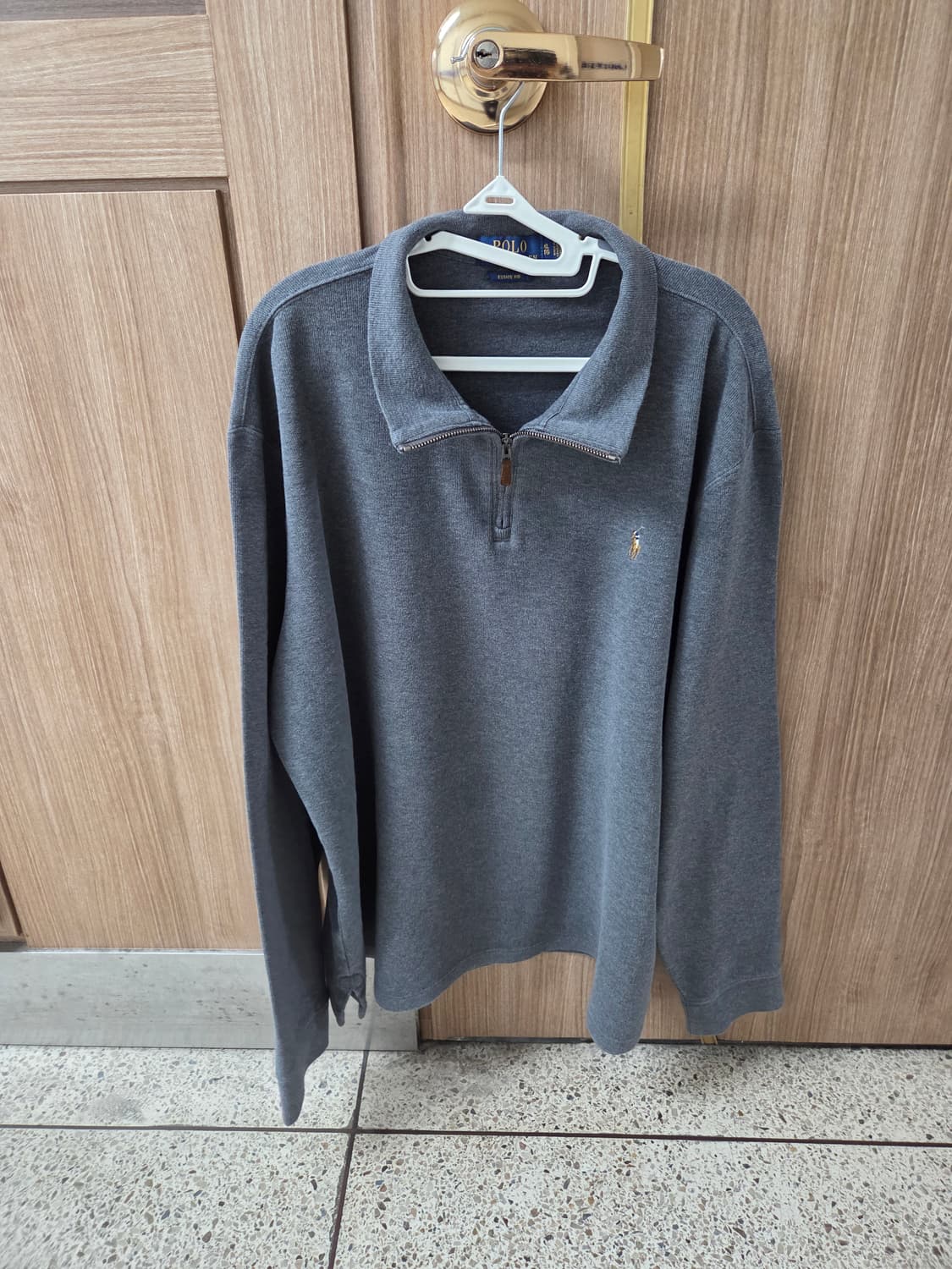 폴로 qr 남성 반집업 실측 (120) 상품이미지1