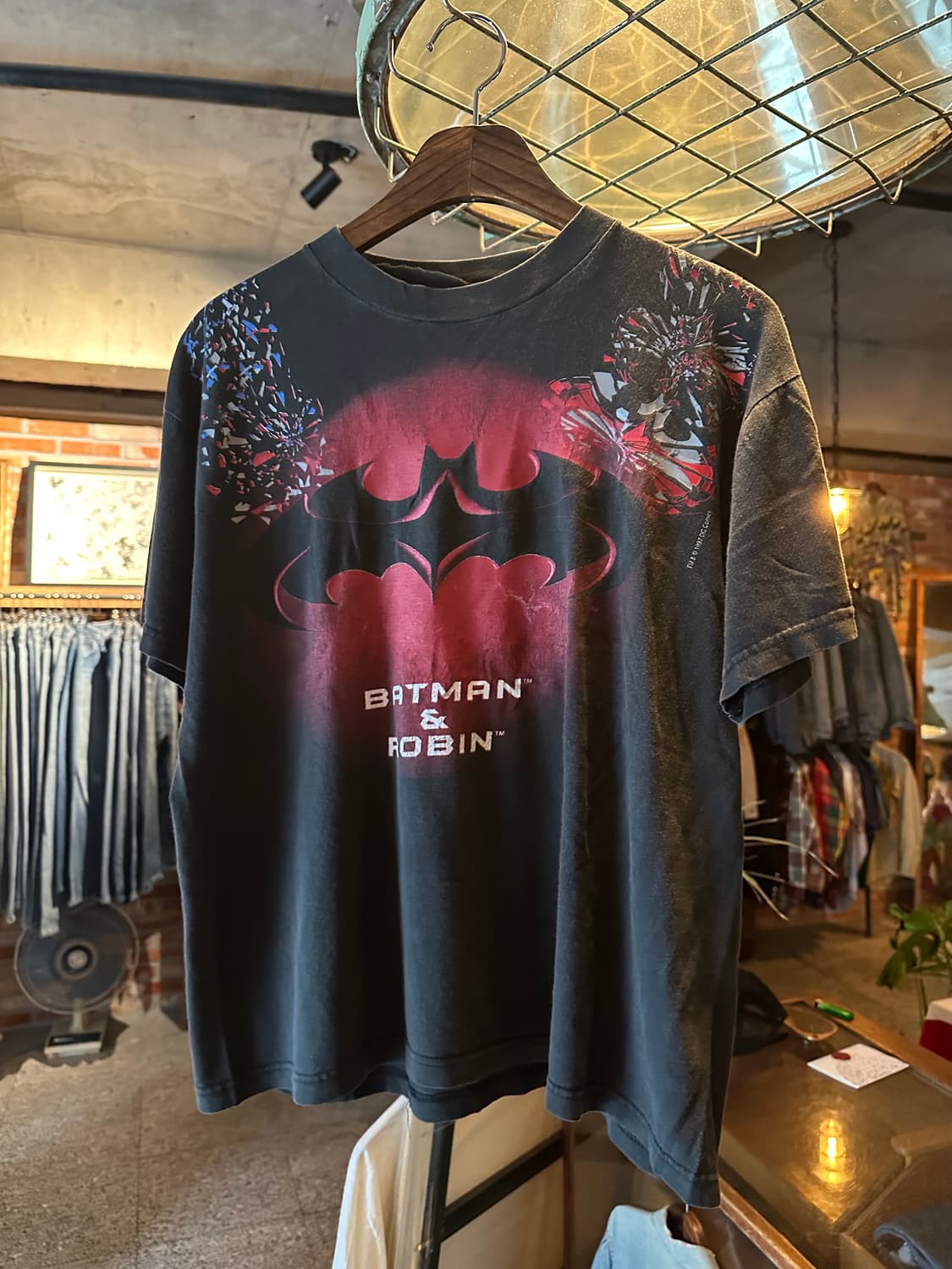 90s DC Comics 빈티지 배트맨 반팔 티셔츠 상품이미지2