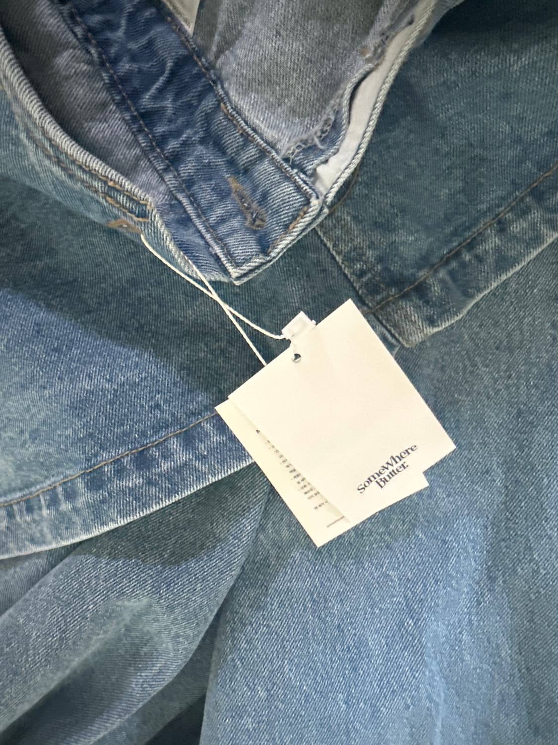 썸웨어버터 Cotton Overall 연청 새상품 상품이미지3