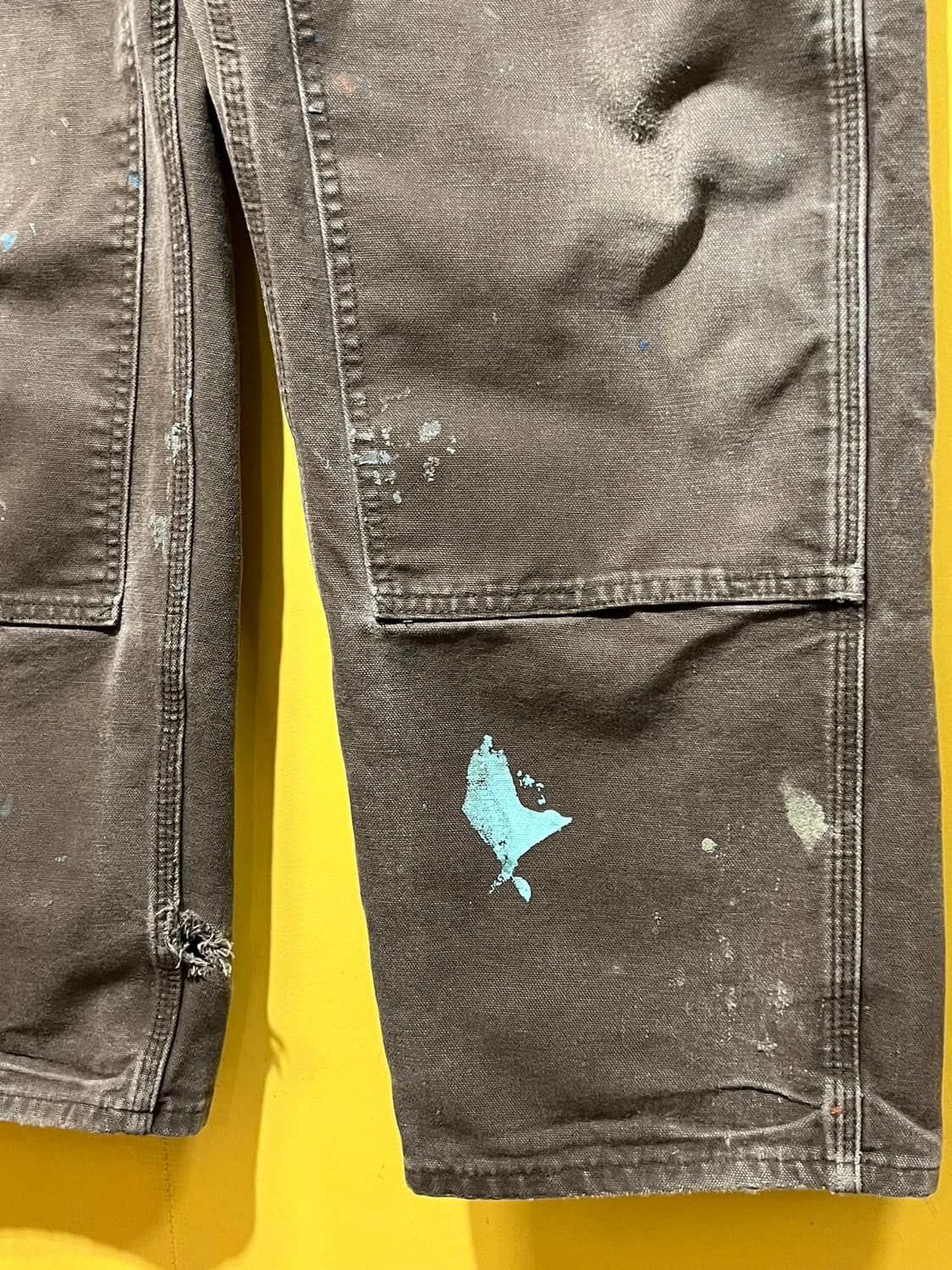 10s [36x30] 칼하트 더블니 워크팬츠 B136 DKB 상품이미지5