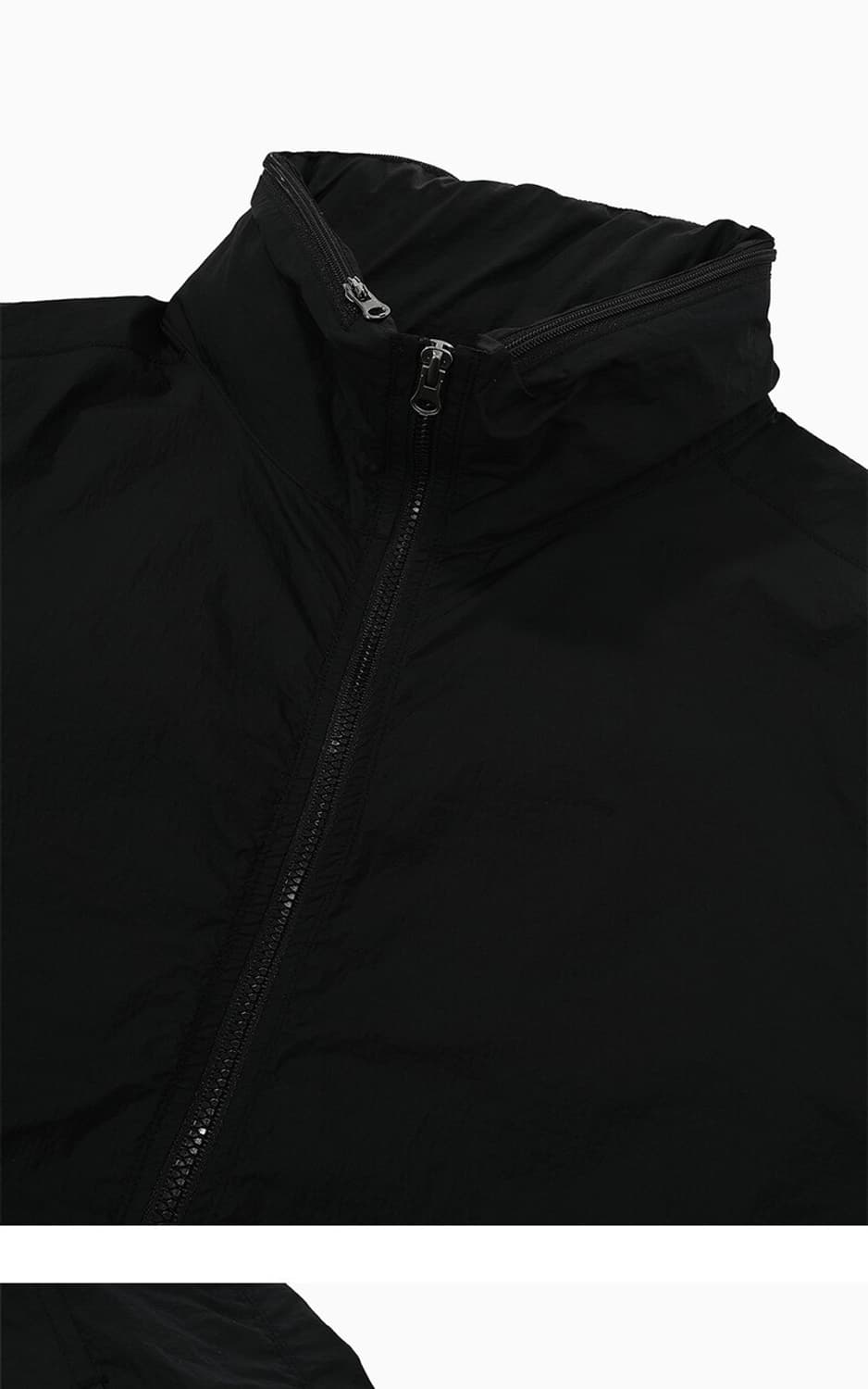 스튜디오테이블 SHEER NYLON VEST, BLACK 상품이미지5