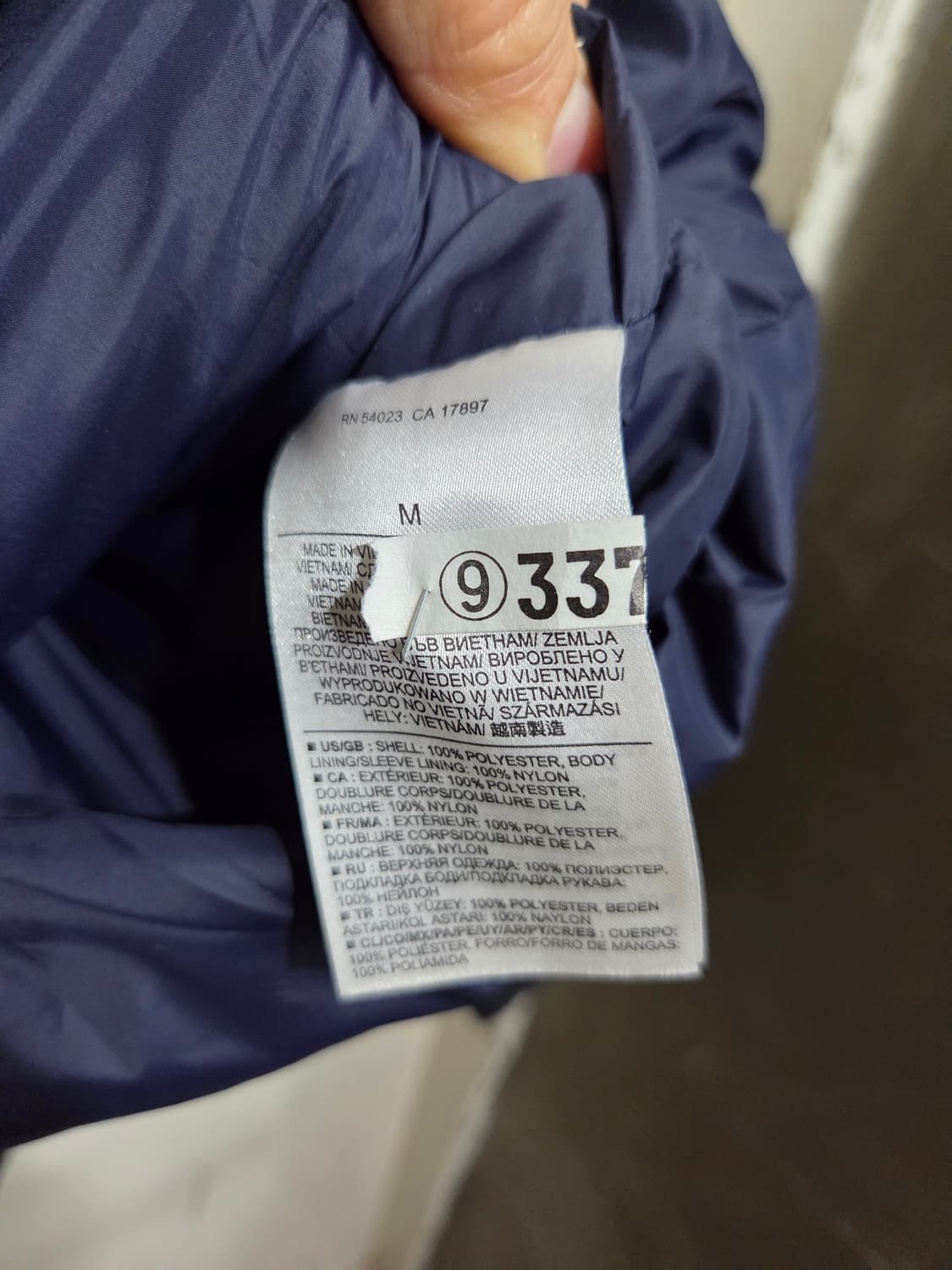 남성 블랙 퀼팅 자켓 상품이미지3