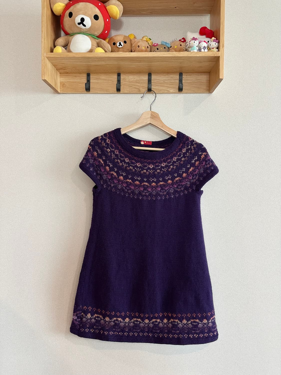 jpn 하구미 스즈코 모리걸 히피 키치 괴짜 레이어드 코디세트 상품이미지2