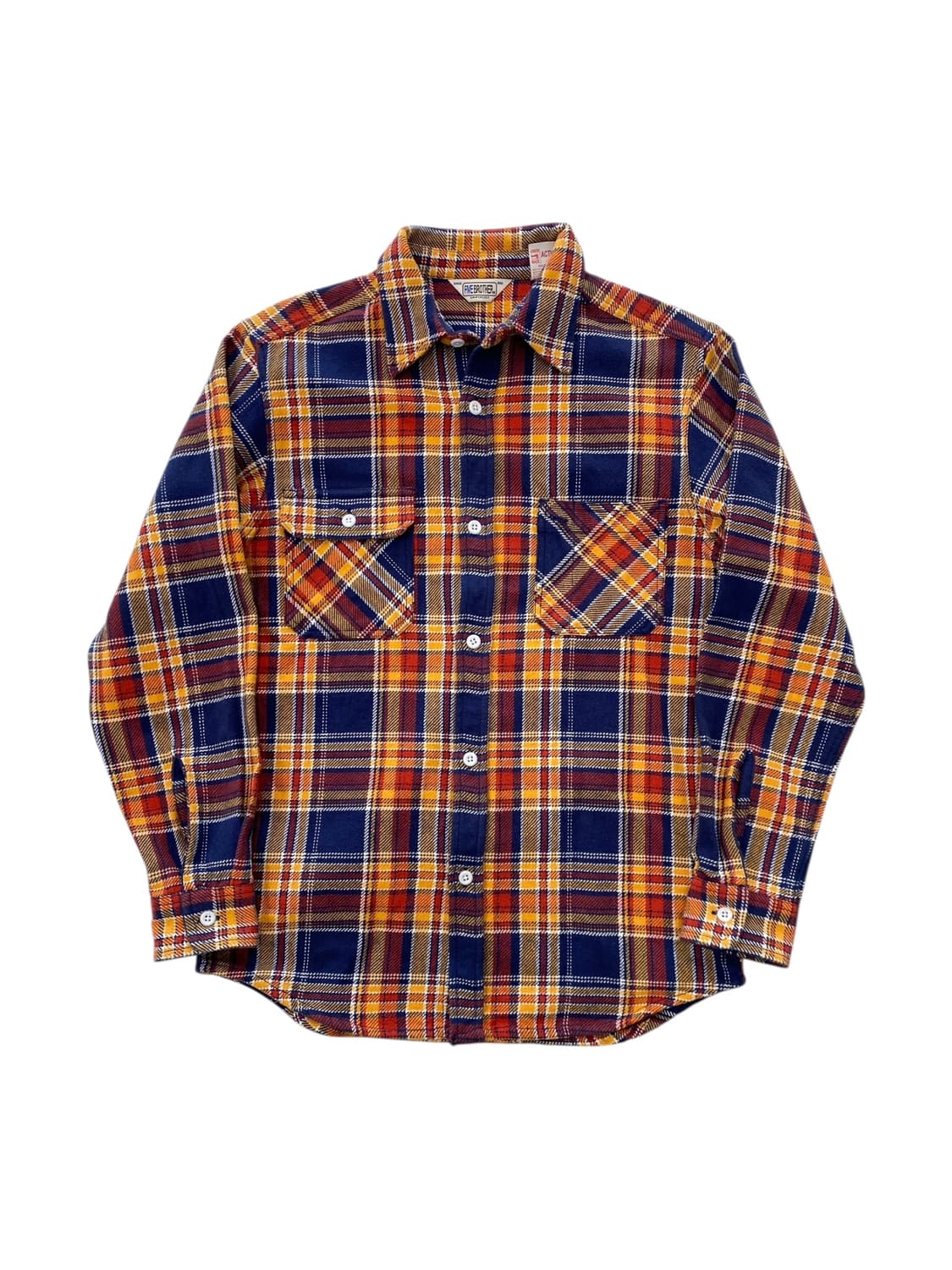 파이브 브라더스 헤비 플란넬 체크 셔츠 상품이미지1
