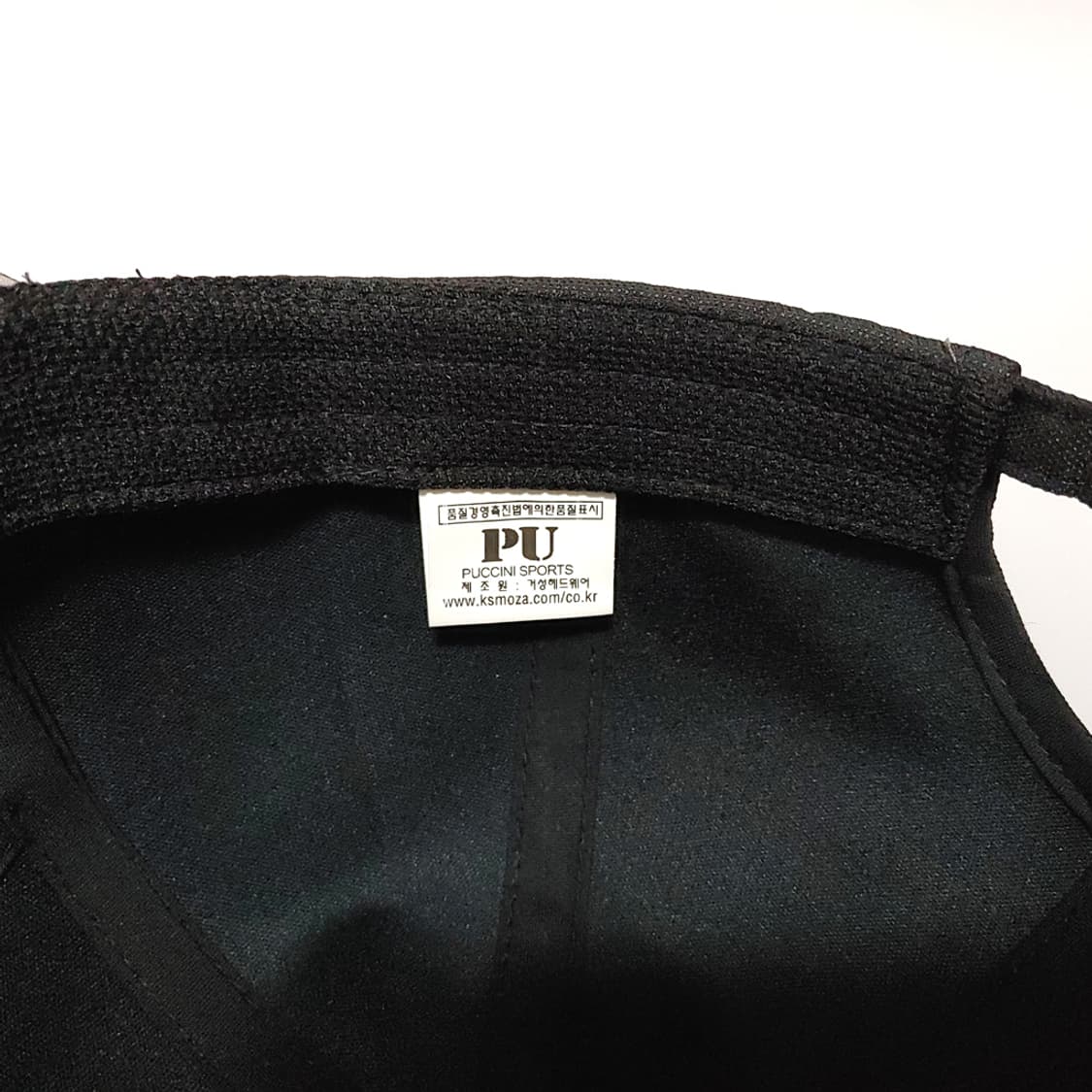 Puccini 스포츠 모자 블랙 미사용품 K-443 상품이미지6