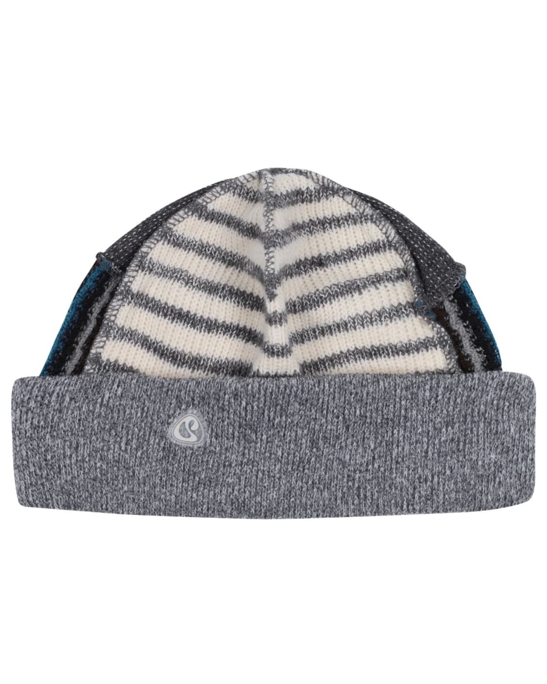 코이세이오 패치워크 비니 그레이 상품이미지1