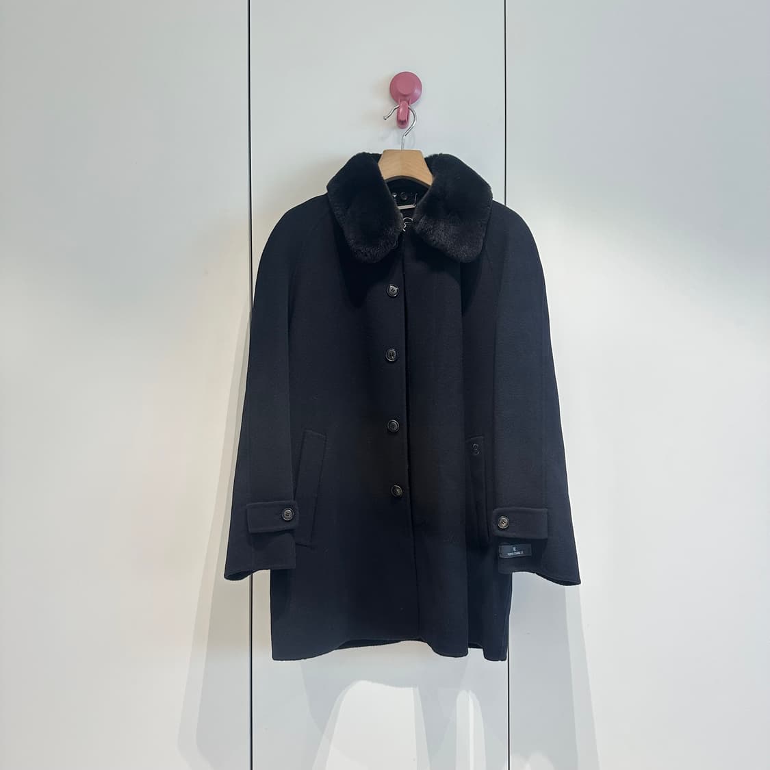 니노세루티 캐시미어 래빗퍼 코트 상품이미지4