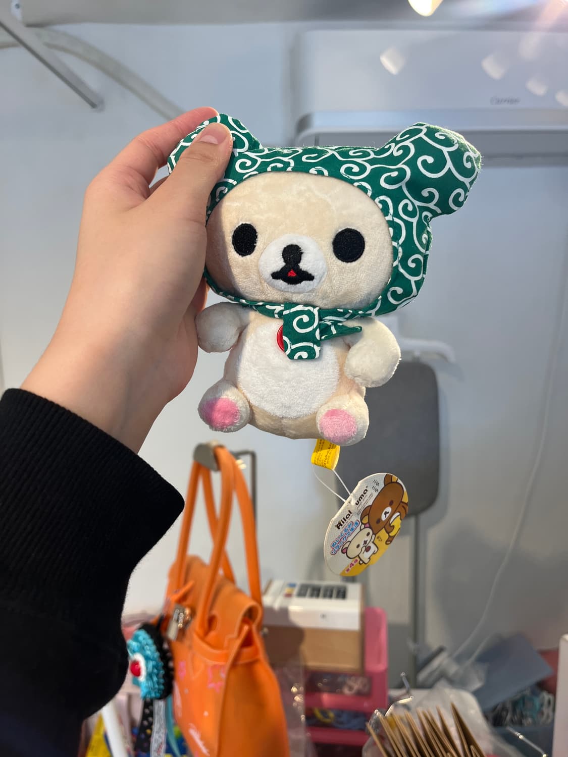 당초무늬 두건 코리락쿠마 - 미니 상품이미지4