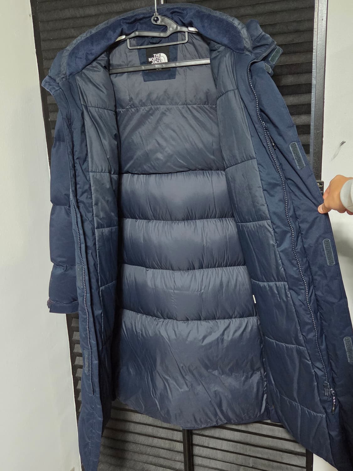 (정품) [노스페이스] 구스다운 롱패딩 판매합니다. 상품이미지5