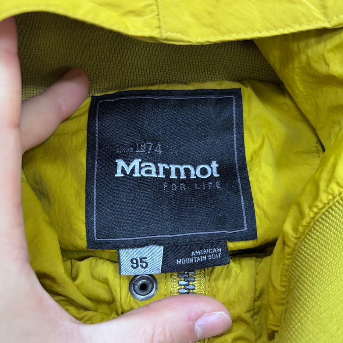 95 마모트 후드 바람막이 자켓 0410E 상품이미지3