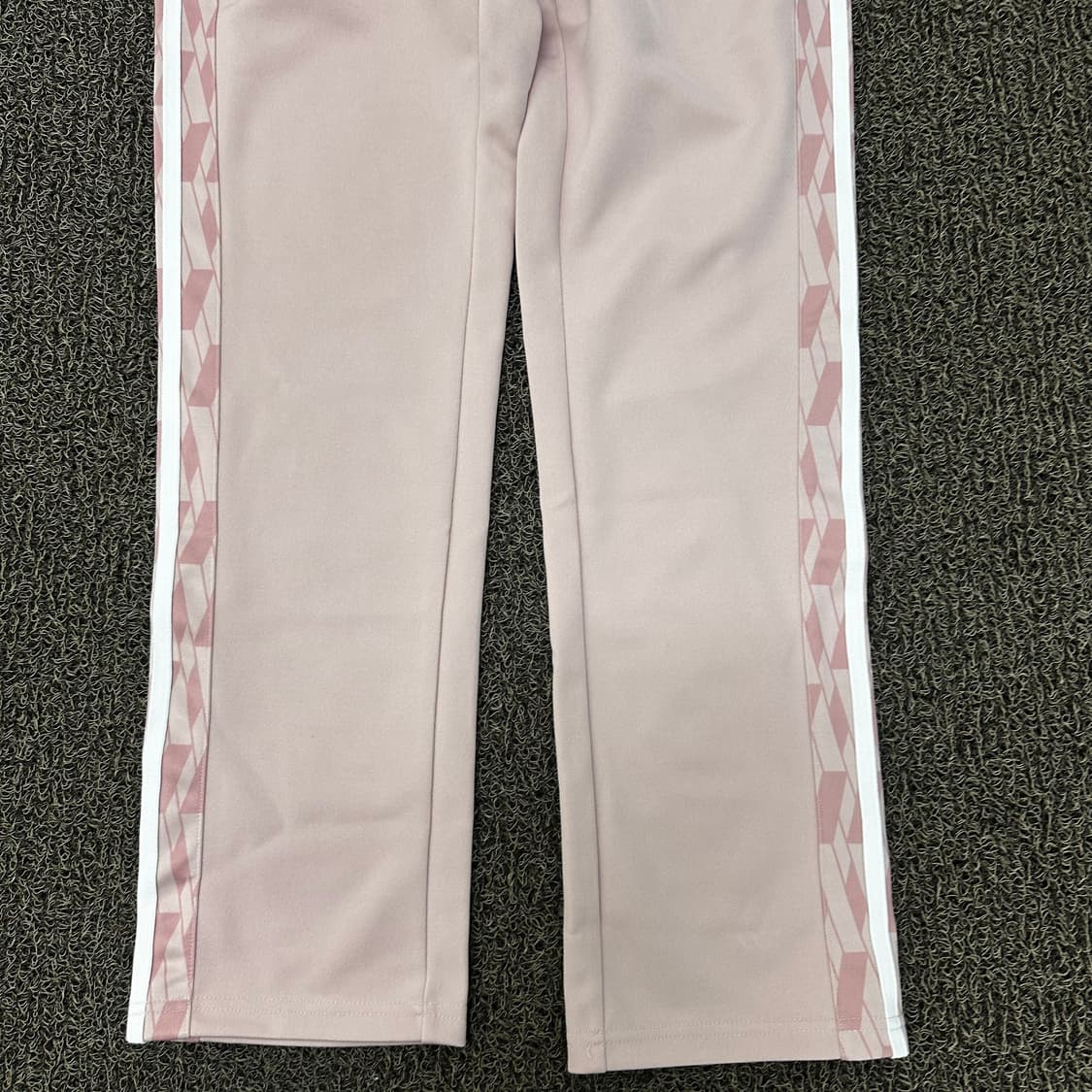 NERDY 널디 패턴 공용 추리닝 바지 운동복 핑크 S 상품이미지3