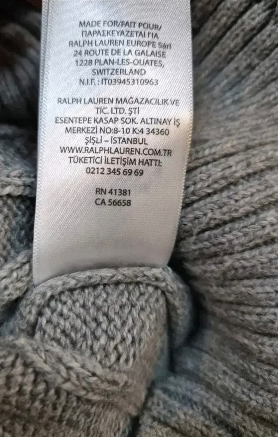 폴로 랄프로렌의 클래식한 케이블 니트 상품이미지7