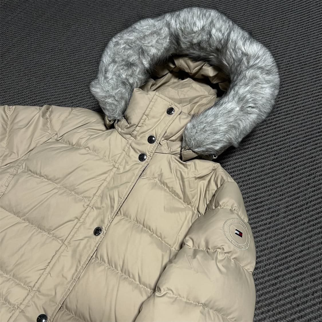 [M] Tommy 타미힐피거 신형 우먼즈 다운 롱 패딩 코트 상품이미지4