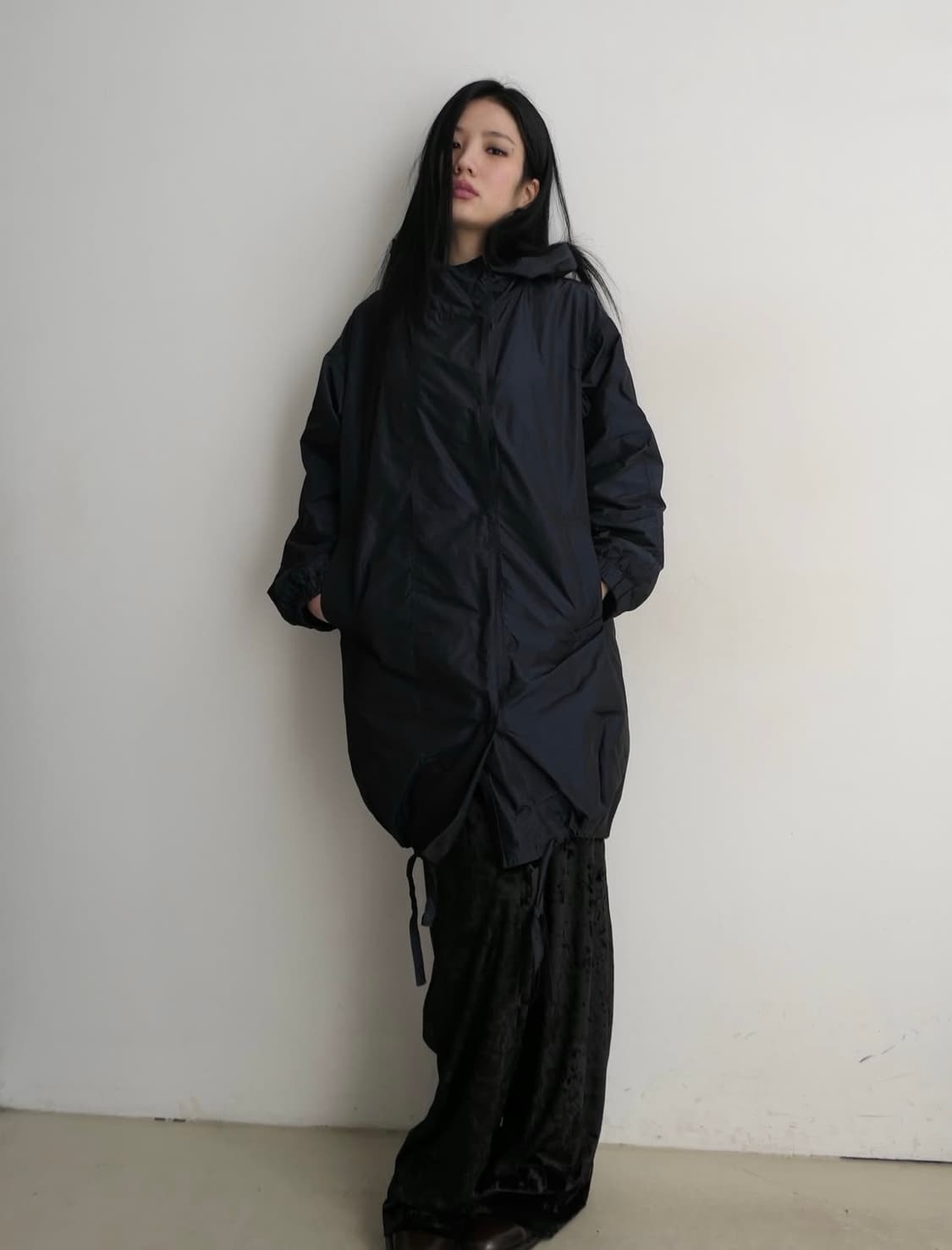 나일론 하프코트 상품이미지1