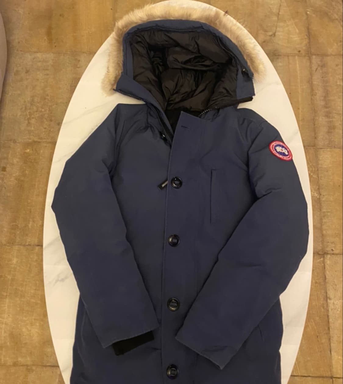 캐나다구스 클래식 다운 패딩 네이비 XS 상품이미지1