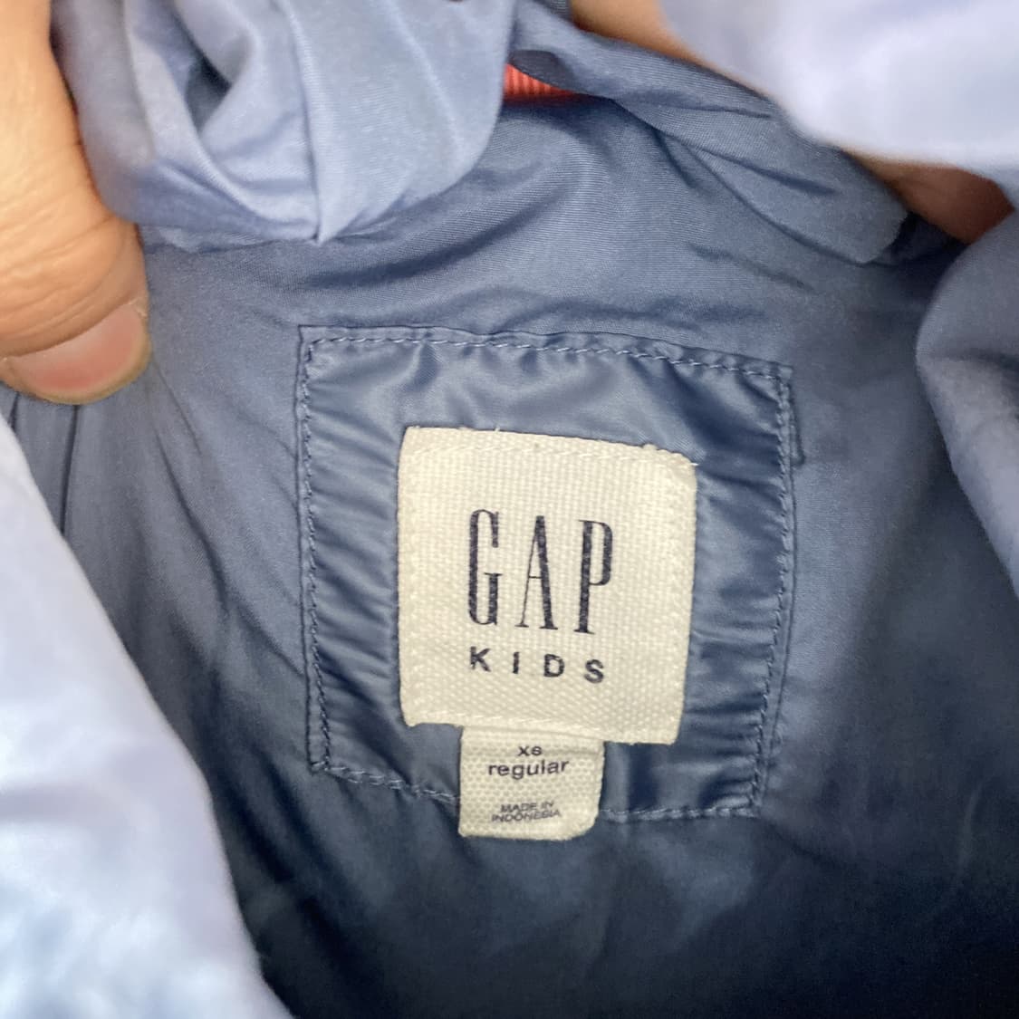 GAP 키즈 후드 털 패딩자켓 4-5세  상품이미지3