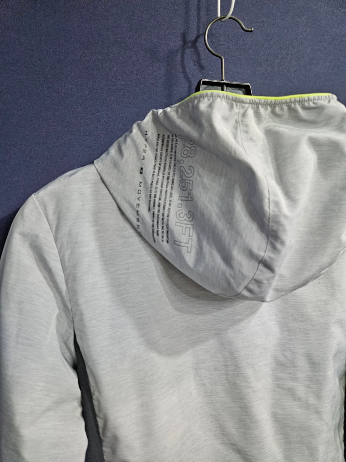 케이투 라이트그레이 남성 슬림핏 95 후드 경량패딩  상품이미지9