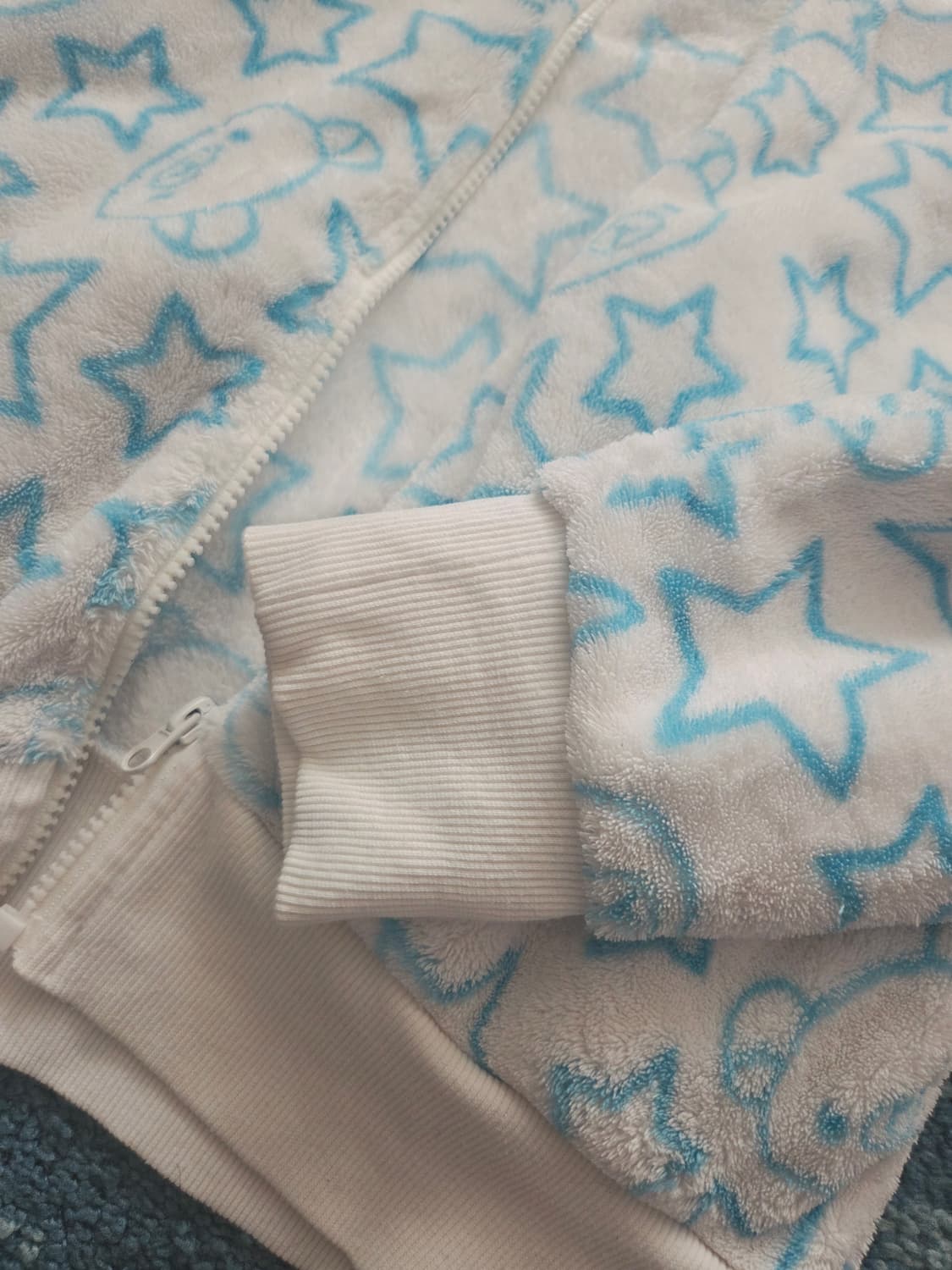 리락쿠마 일본 지퍼 후드집업 (귀 모양 오리지널 상품, Y2K) S사이즈 상품이미지4