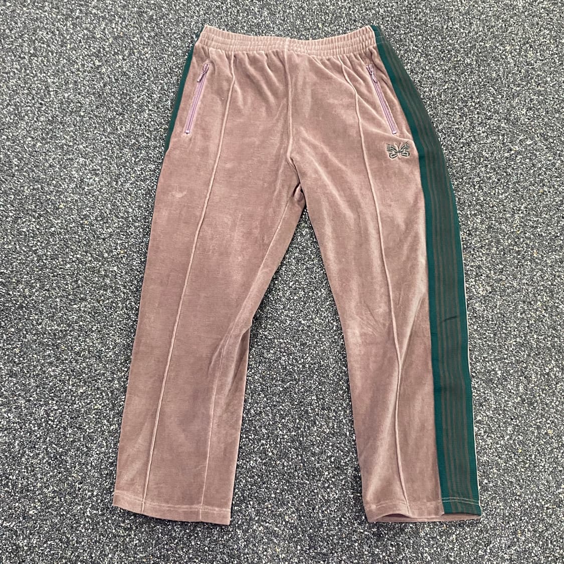 니들스 스몰로고 벨벳 트랙탑 팬츠 B3156 상품이미지3