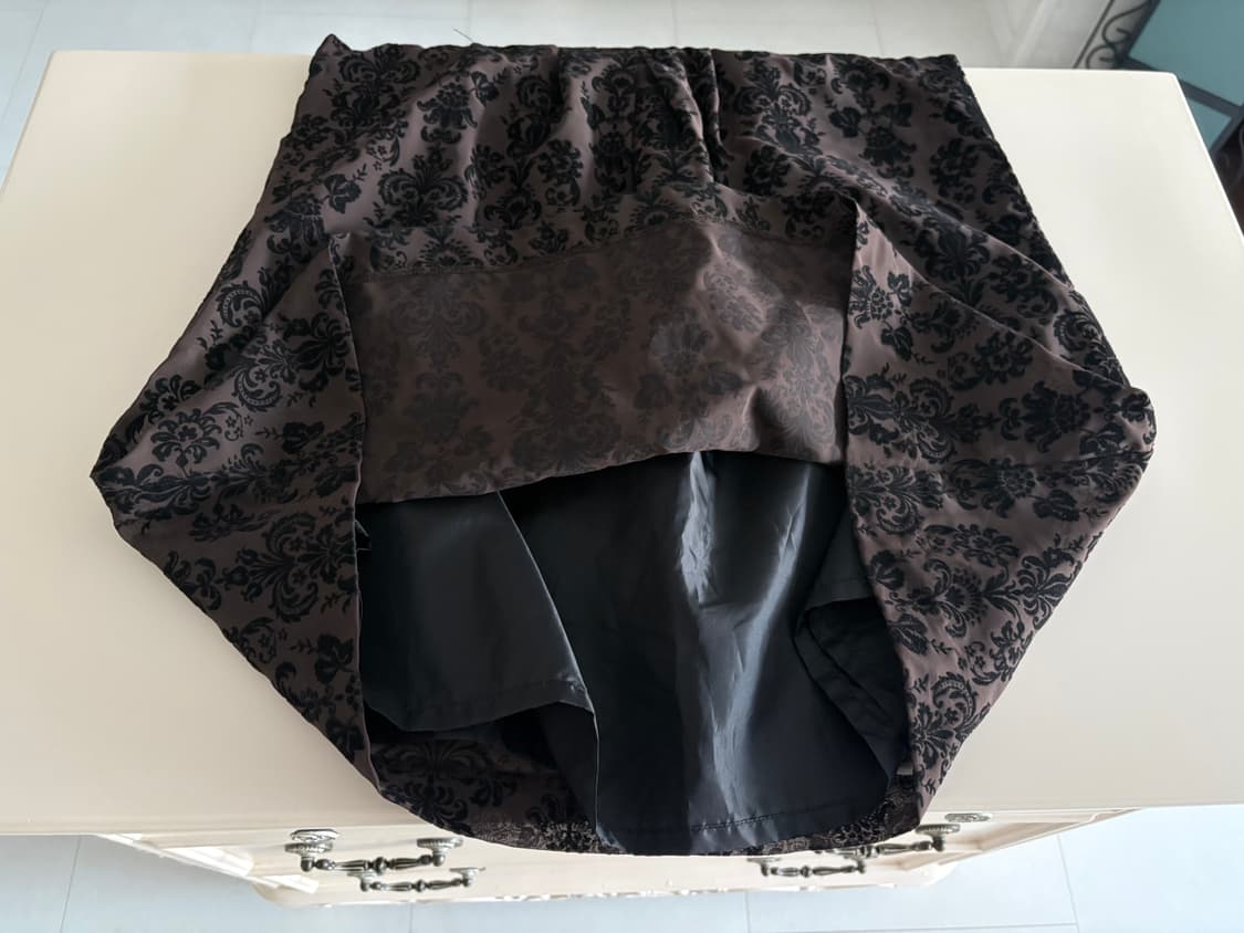 damask flare mini dress 상품이미지5