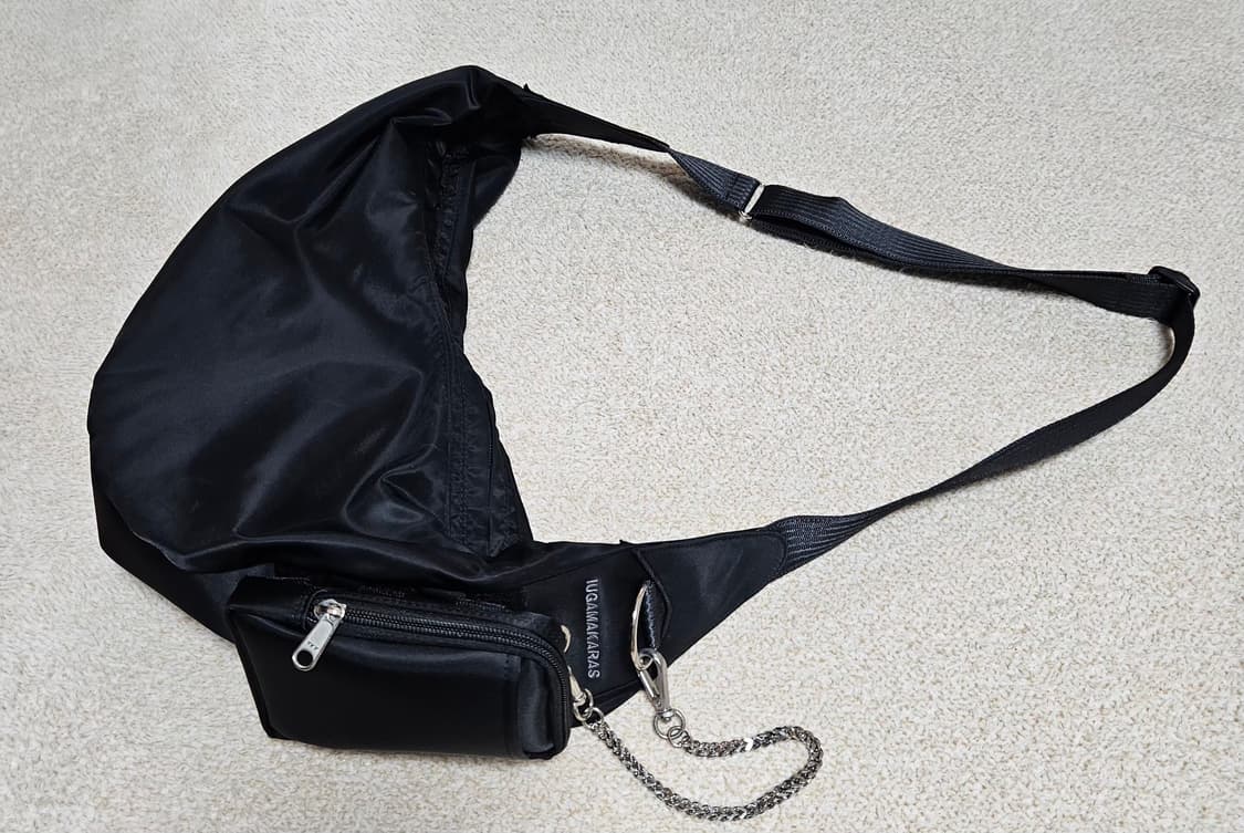 이우가마카라스 나일론 체인 바나나백 상품이미지6