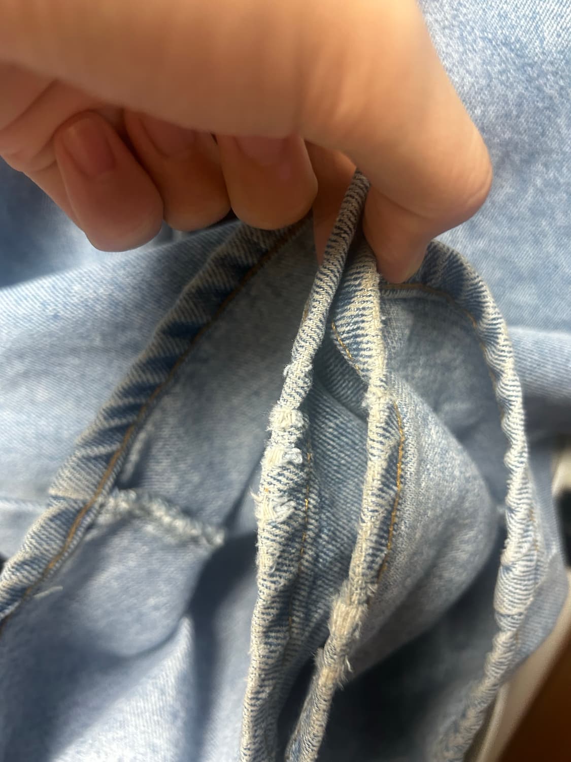 Ader error sig 02 jean sky blue S 상품이미지3