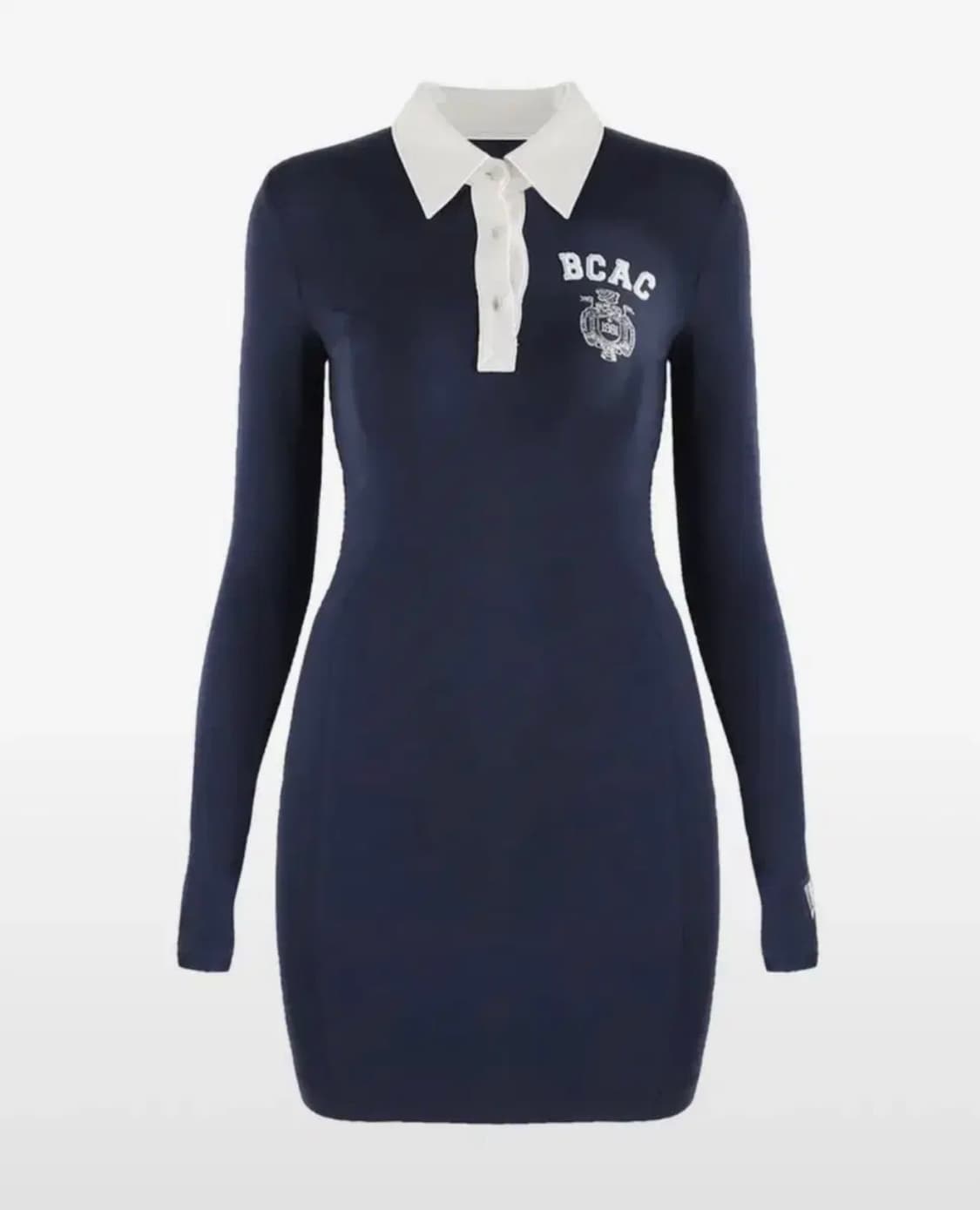 [배드블러드] BCAC 엠블렘 져지 폴로 드레스 - 네이비/S 상품이미지1