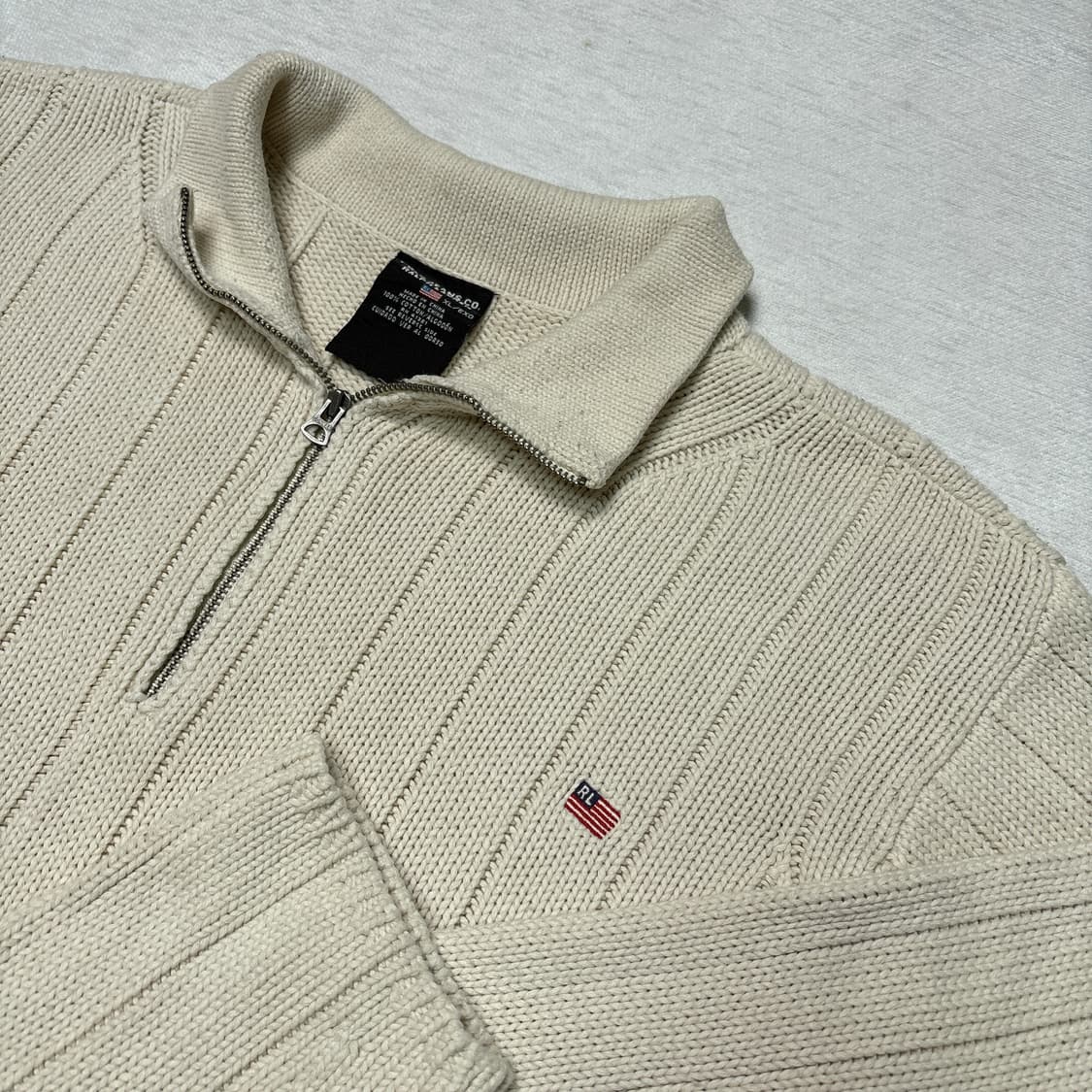 폴로진스 반집업니트 상품이미지4