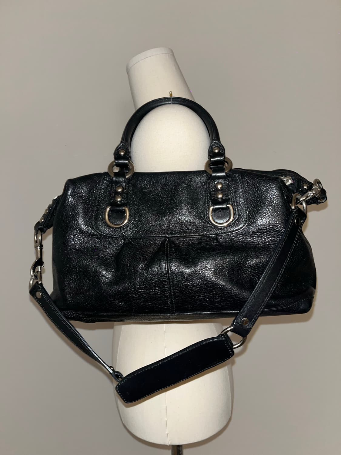 🎉BLACK FRIDAY🎉 Coach allblack bag 상품이미지7