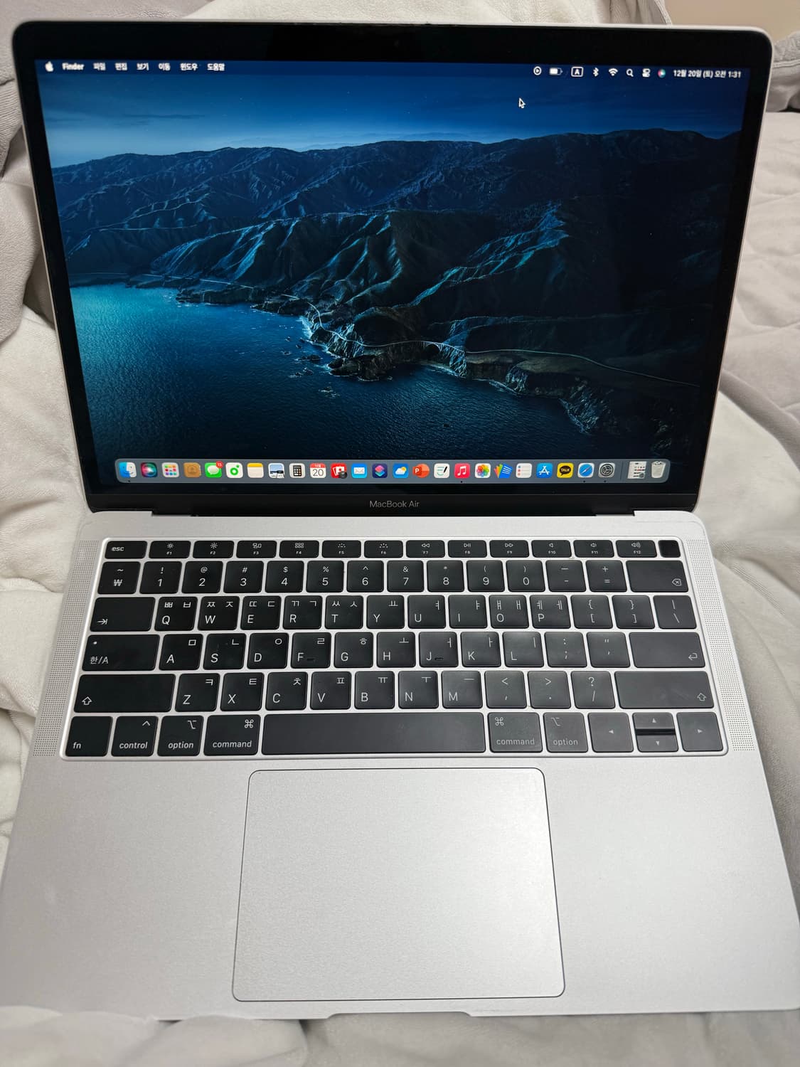 맥북 에어 레티나 2019년버전 실버 256기가 상품이미지2
