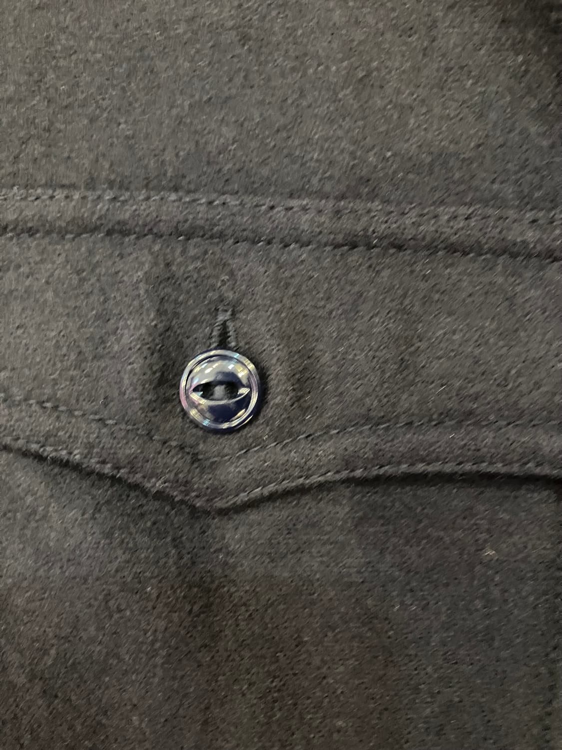 폴로 미해군 울 셔츠 자켓 L 상품이미지4