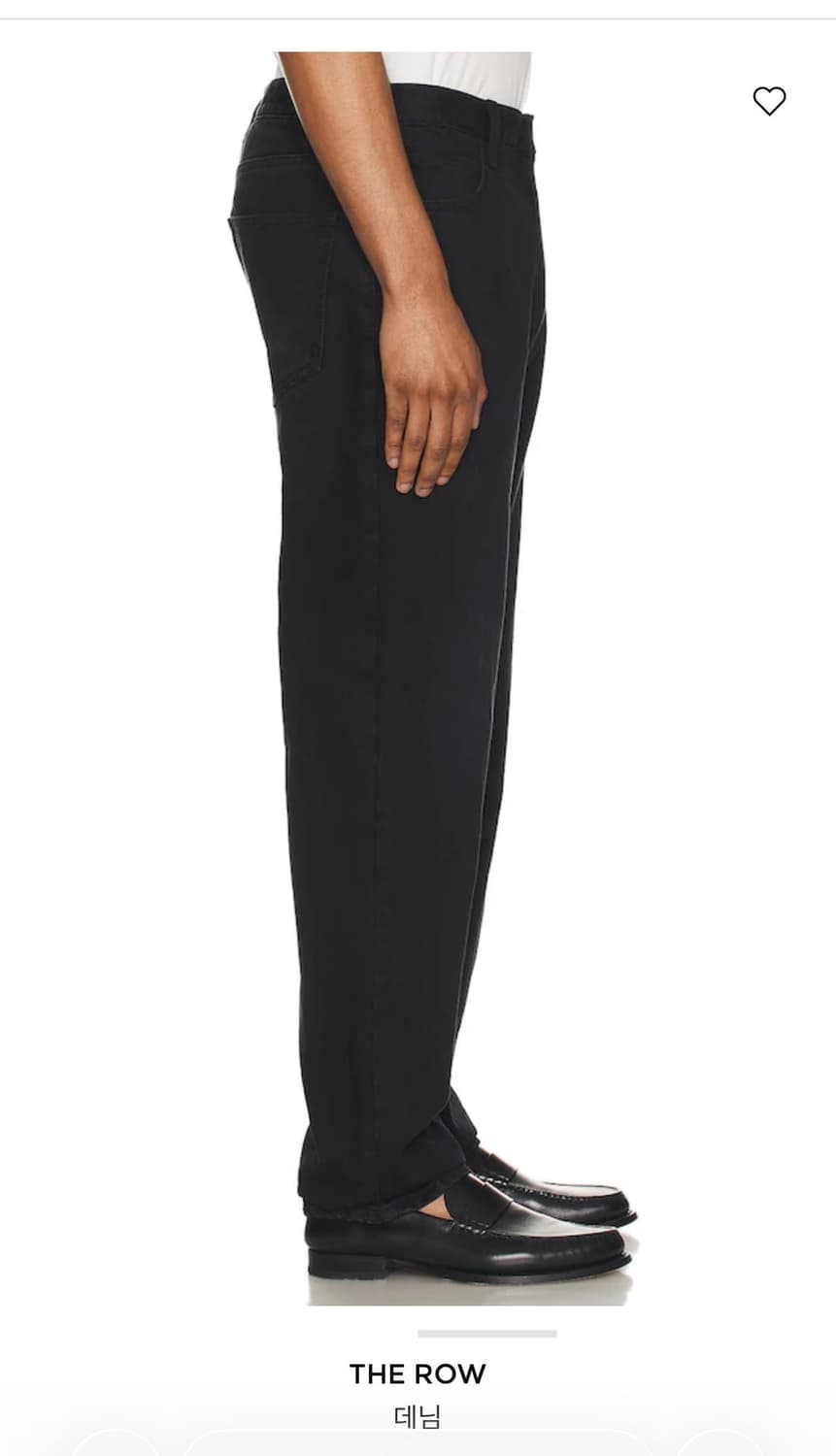 더로우 elordi jeans 블랙 30 상품이미지5