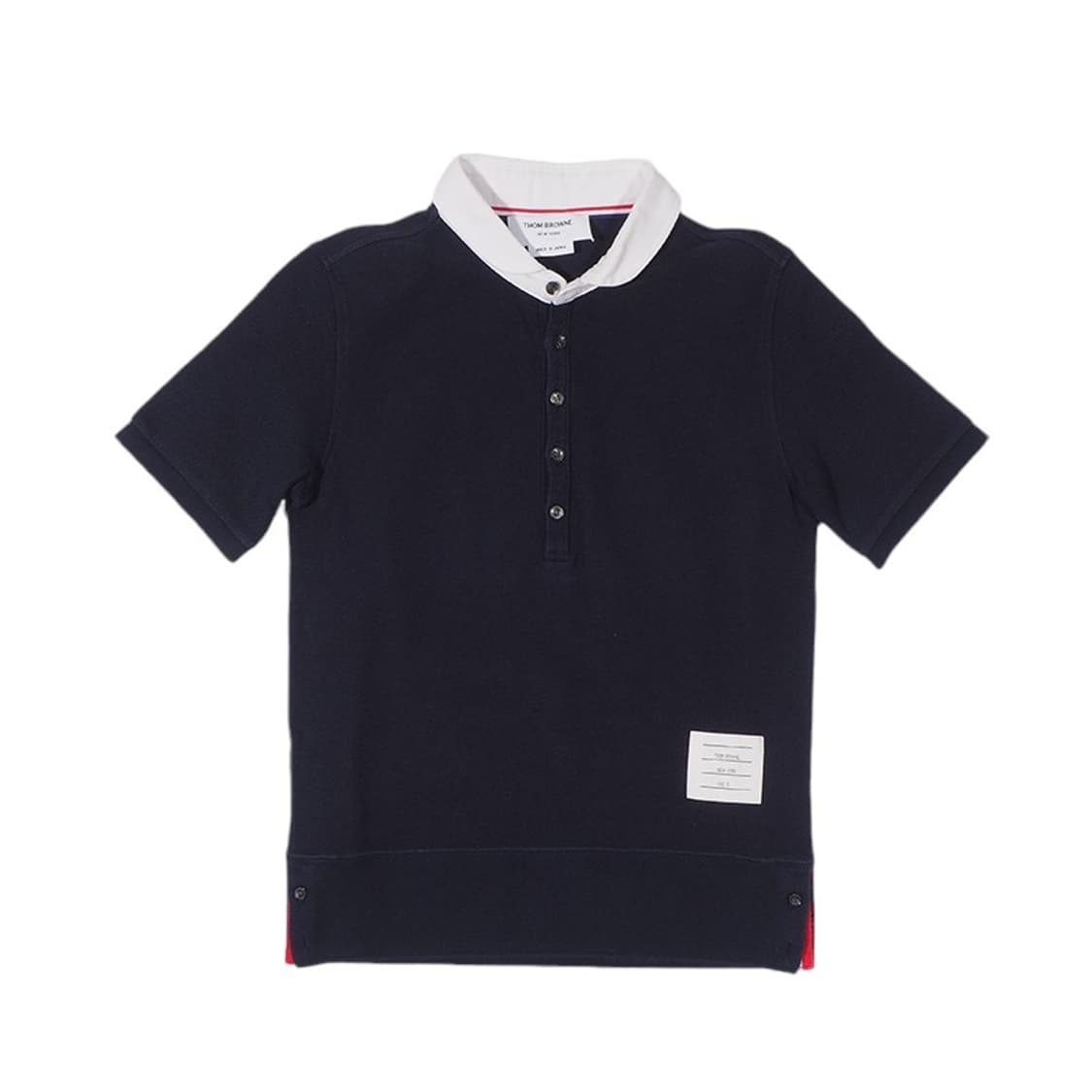 [정품]톰브라운 카라 티셔츠 남색  상품이미지1