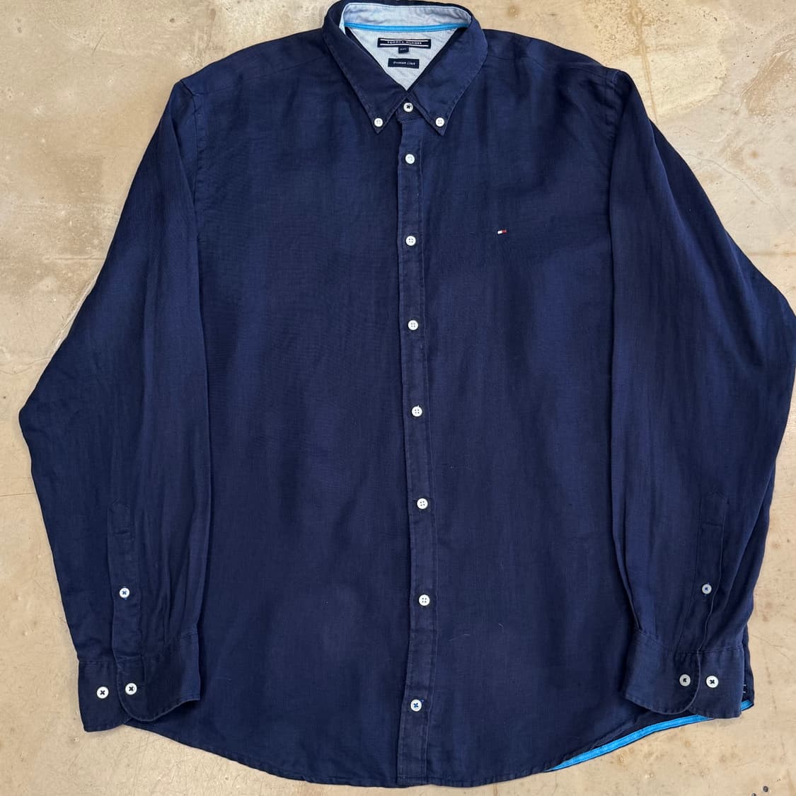 🫶🏻 타미힐피거 Navy 린넨 셔츠 🫶🏻 상품이미지1