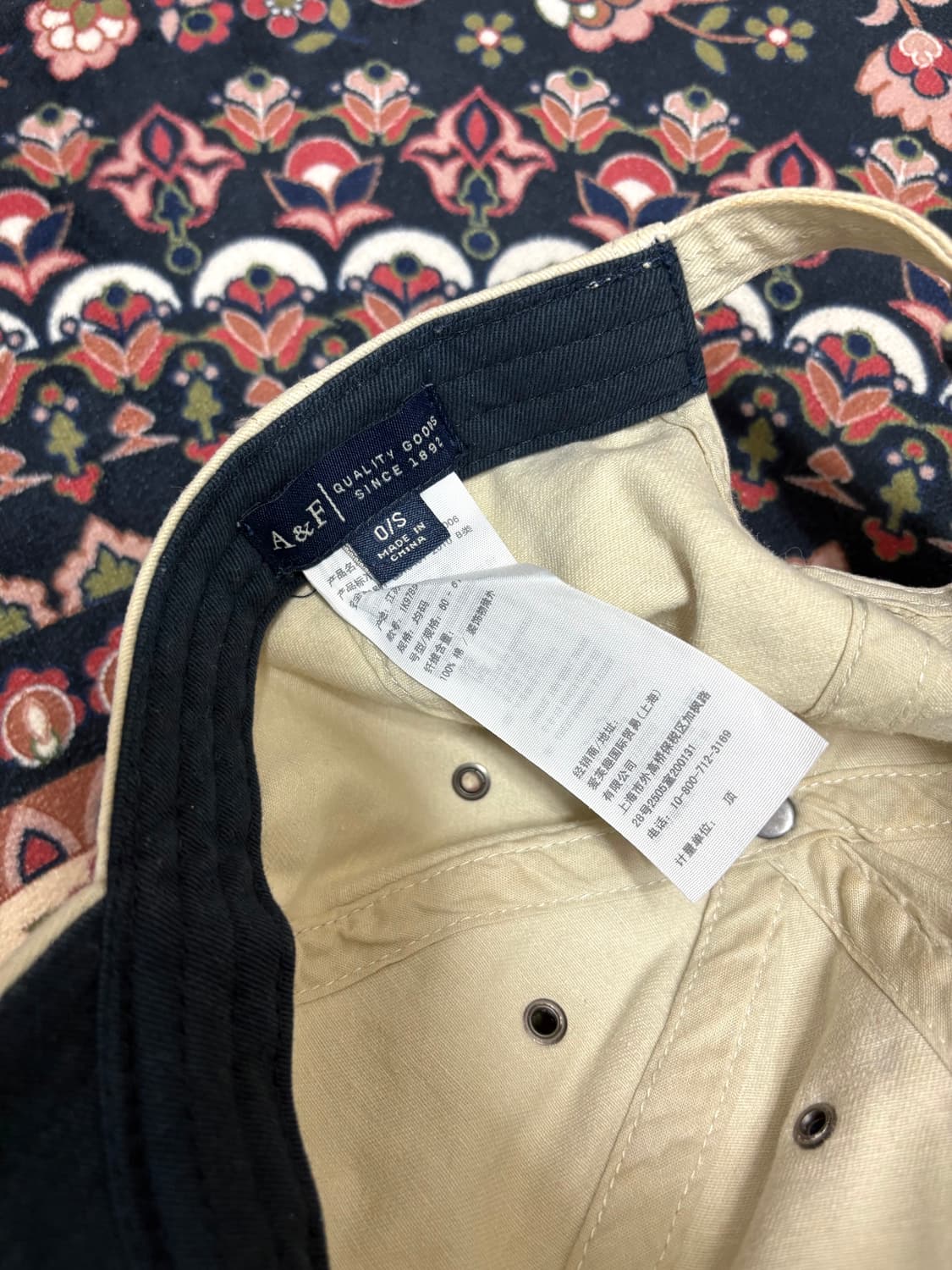 A&F 아베크롬비 베이지 볼캡🇺🇸 상품이미지4