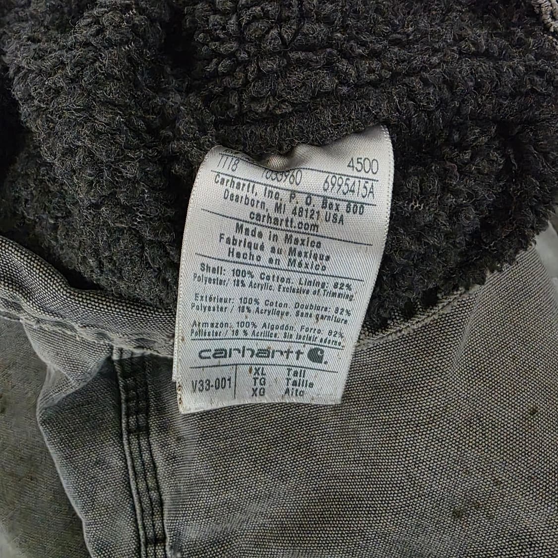 [XL] 빈티지 칼하트 베스트 V33-001 트래쉬드 하드 페이드 상품이미지7