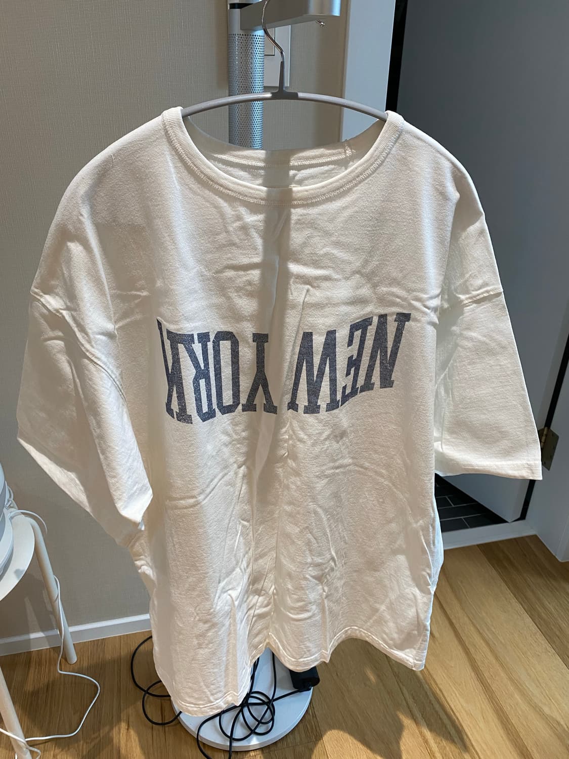 듀테로 뉴욕 티셔츠 화이트 L 상품이미지2