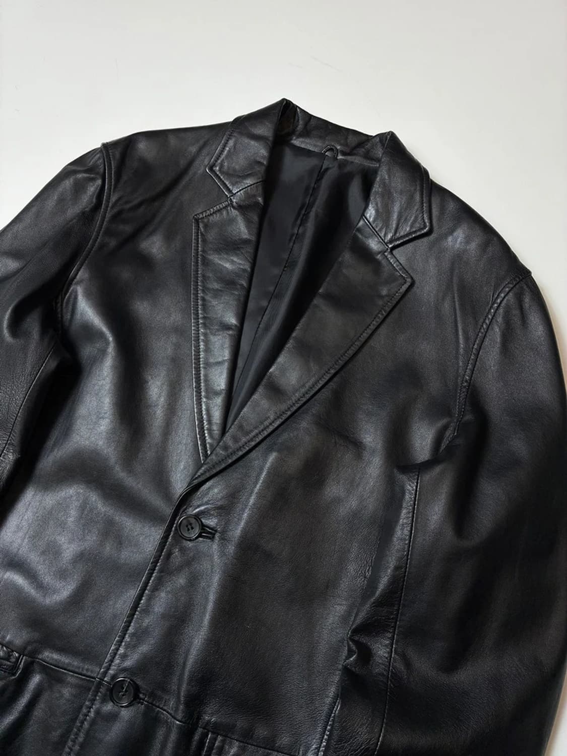 SUNG DO apparel 90's 양가죽 블레이져 자켓 PN8537 상품이미지2