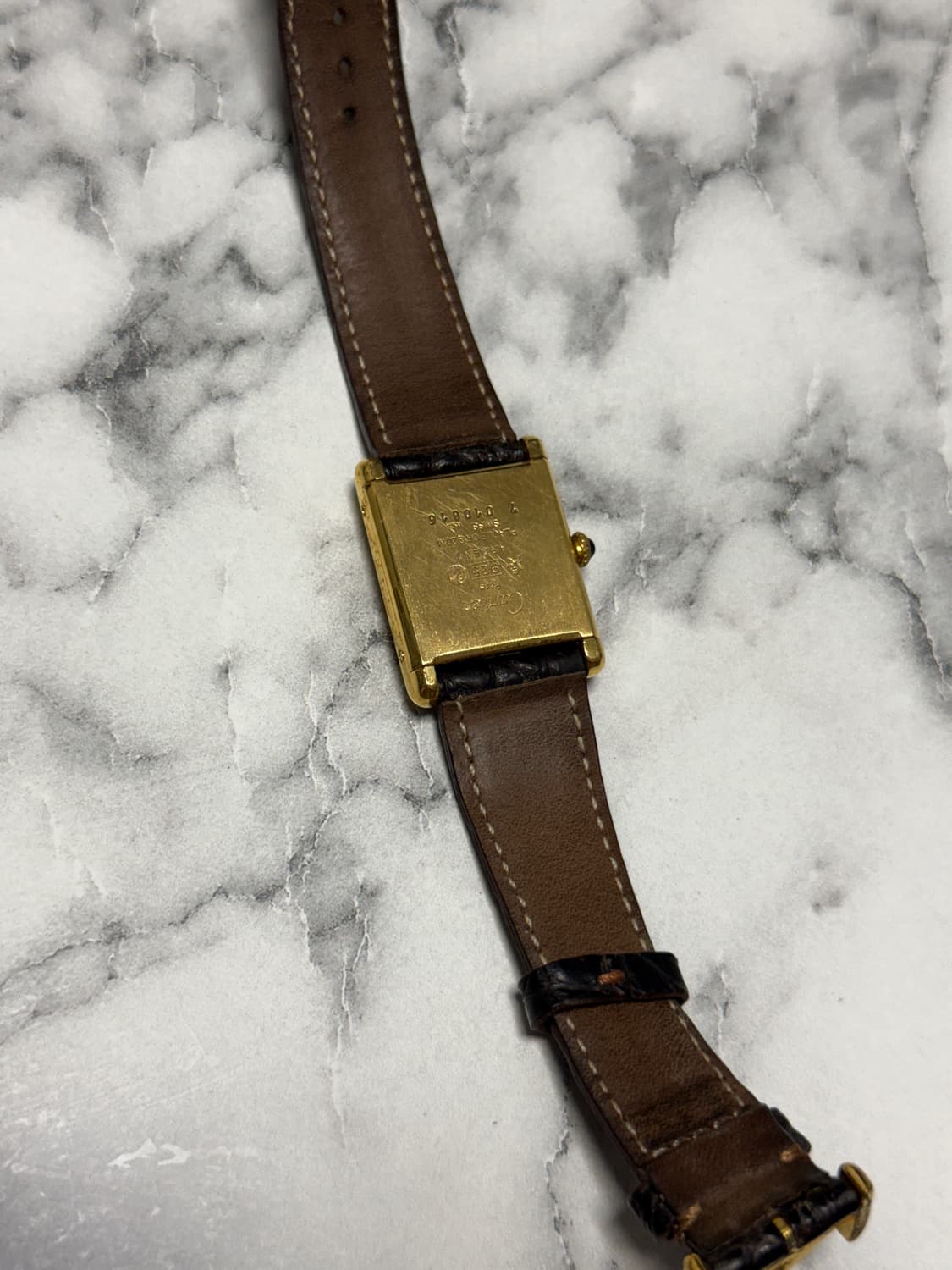 까르띠에 머스트 탱크 버건디 빈티지(수동) 상품이미지5