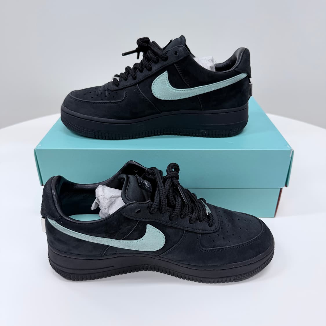 [S급/255] 나이키 x 티파니 앤코 에어포스 1 로우 스니커즈 상품이미지5