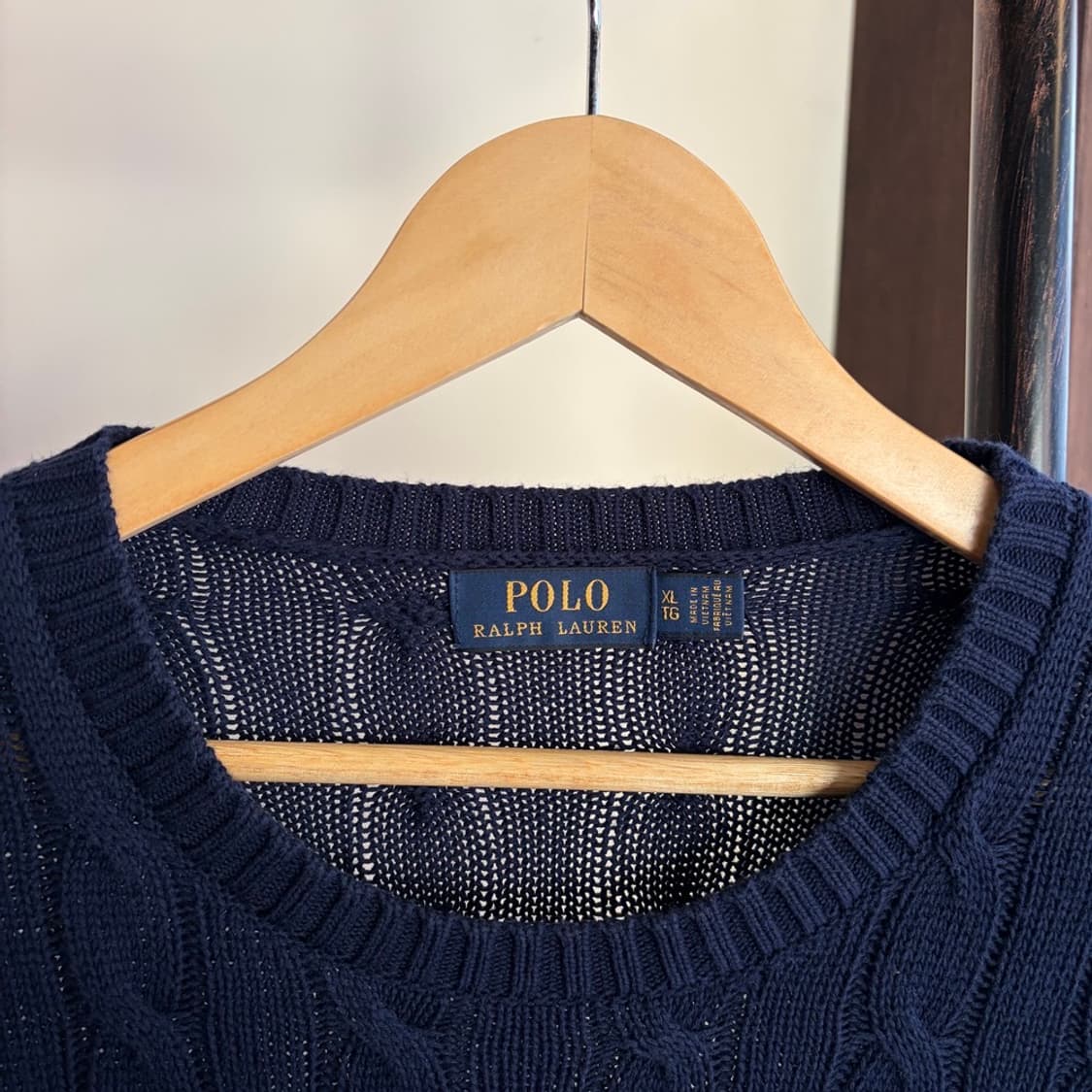 15209 - 폴로 랄프로렌 네이비 케이블 니트 상품이미지5