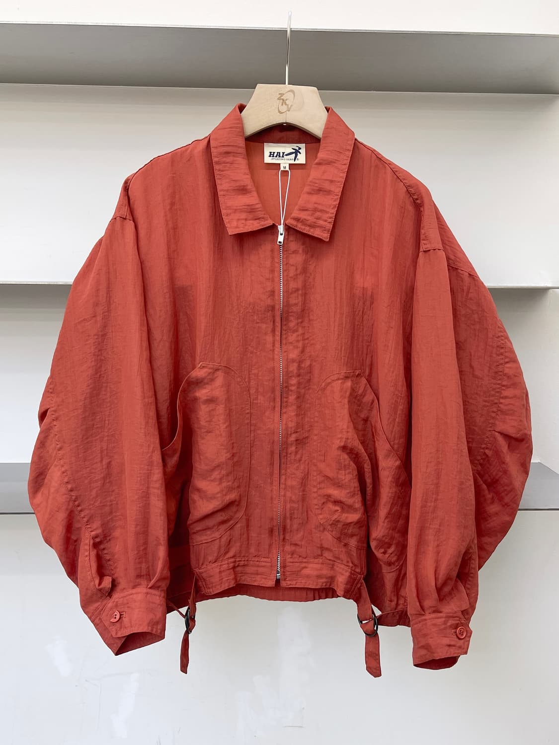 이세이미야케 하이 스포츠 80s 나일론 봄버 자켓 상품이미지3