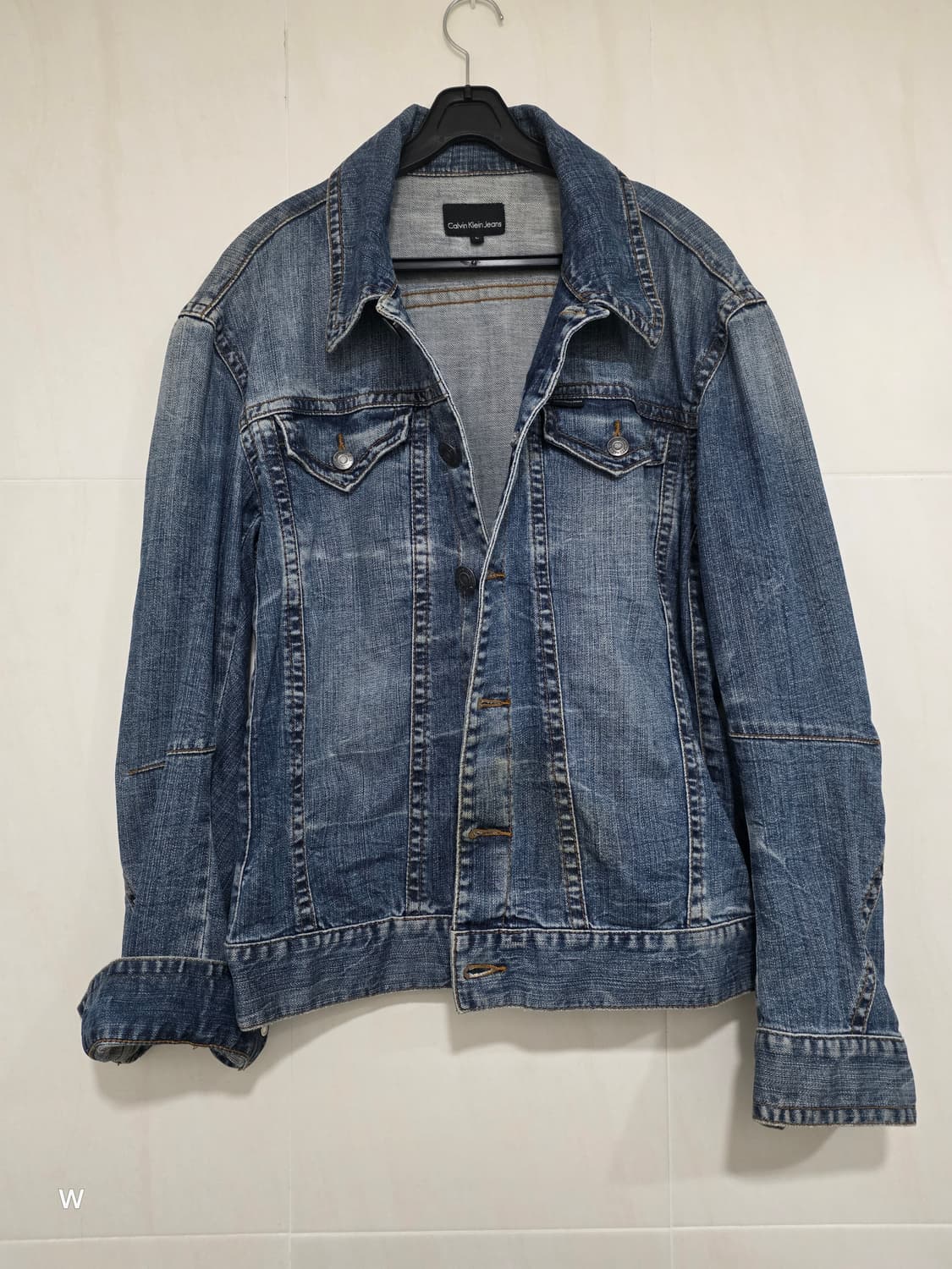 캘빈클라인 데님 트러커자켓  청자켓 [L size] 상품이미지3