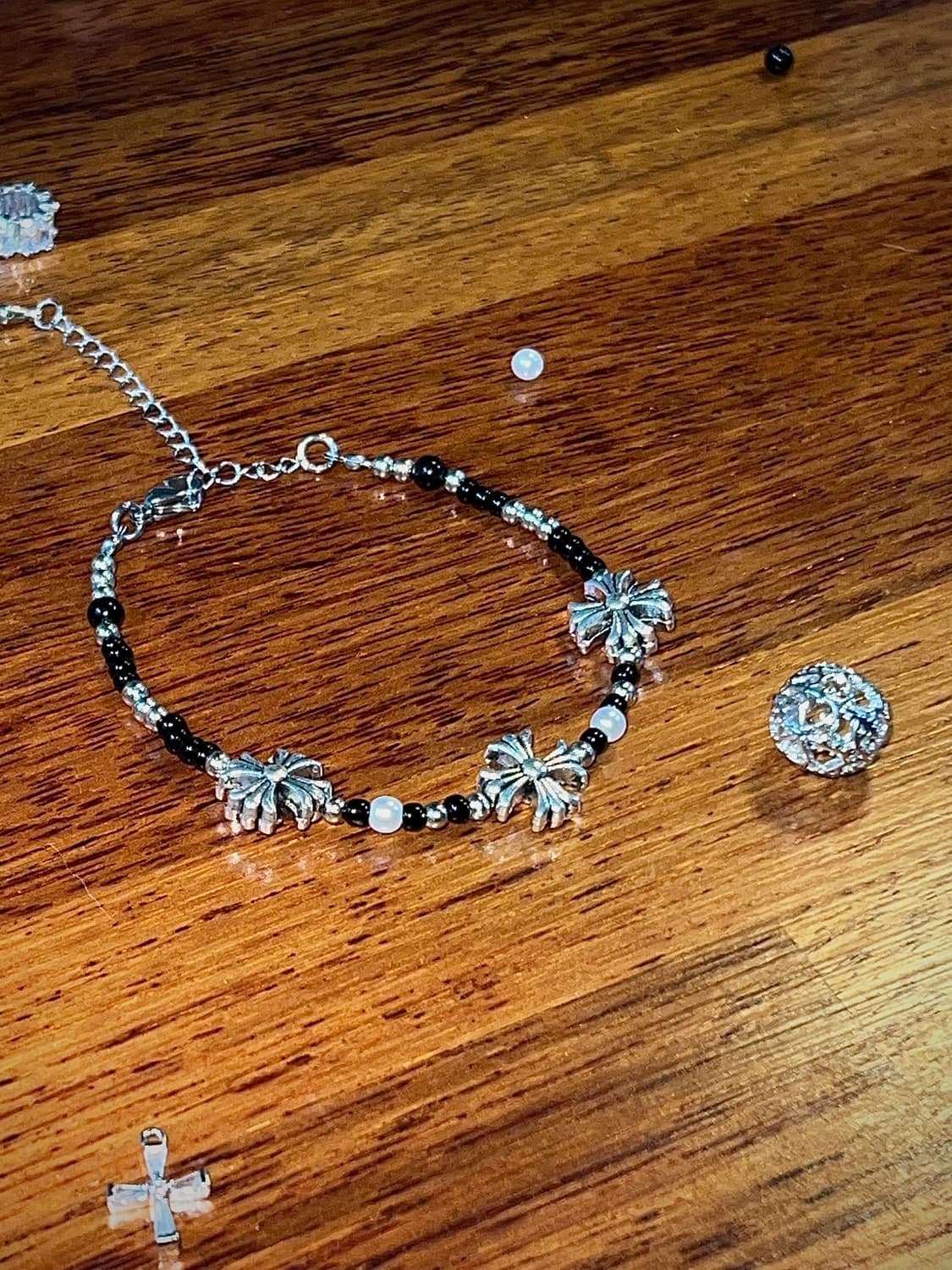 핸드메이드 비즈 레이어링 팔찌 세트 상품이미지1