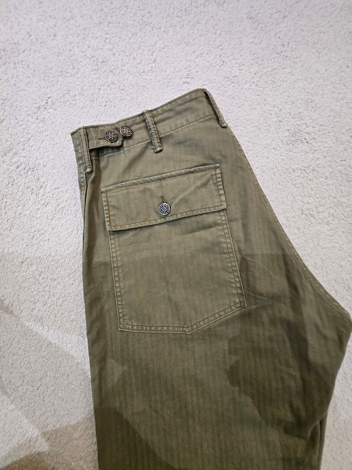 RRL 헤링본 퍼티그 팬츠 32X32 상품이미지3